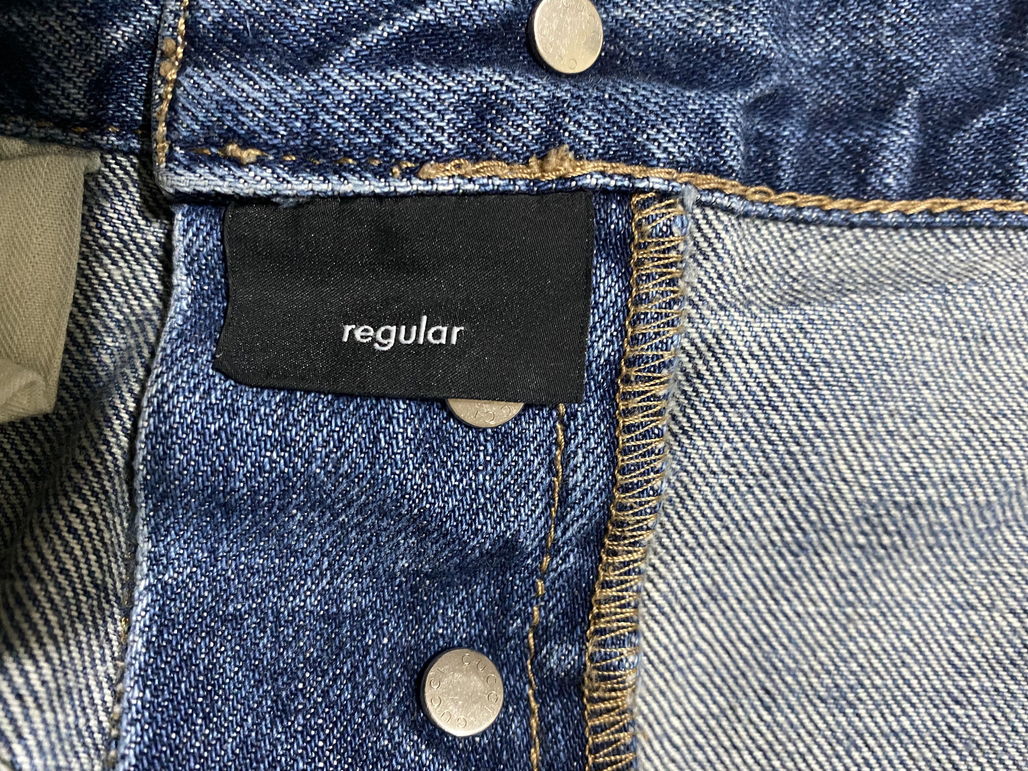 Gucci Gucci Regular Fit Jeans Denim Size US 36 / EU 52 - 6 Thumbnail