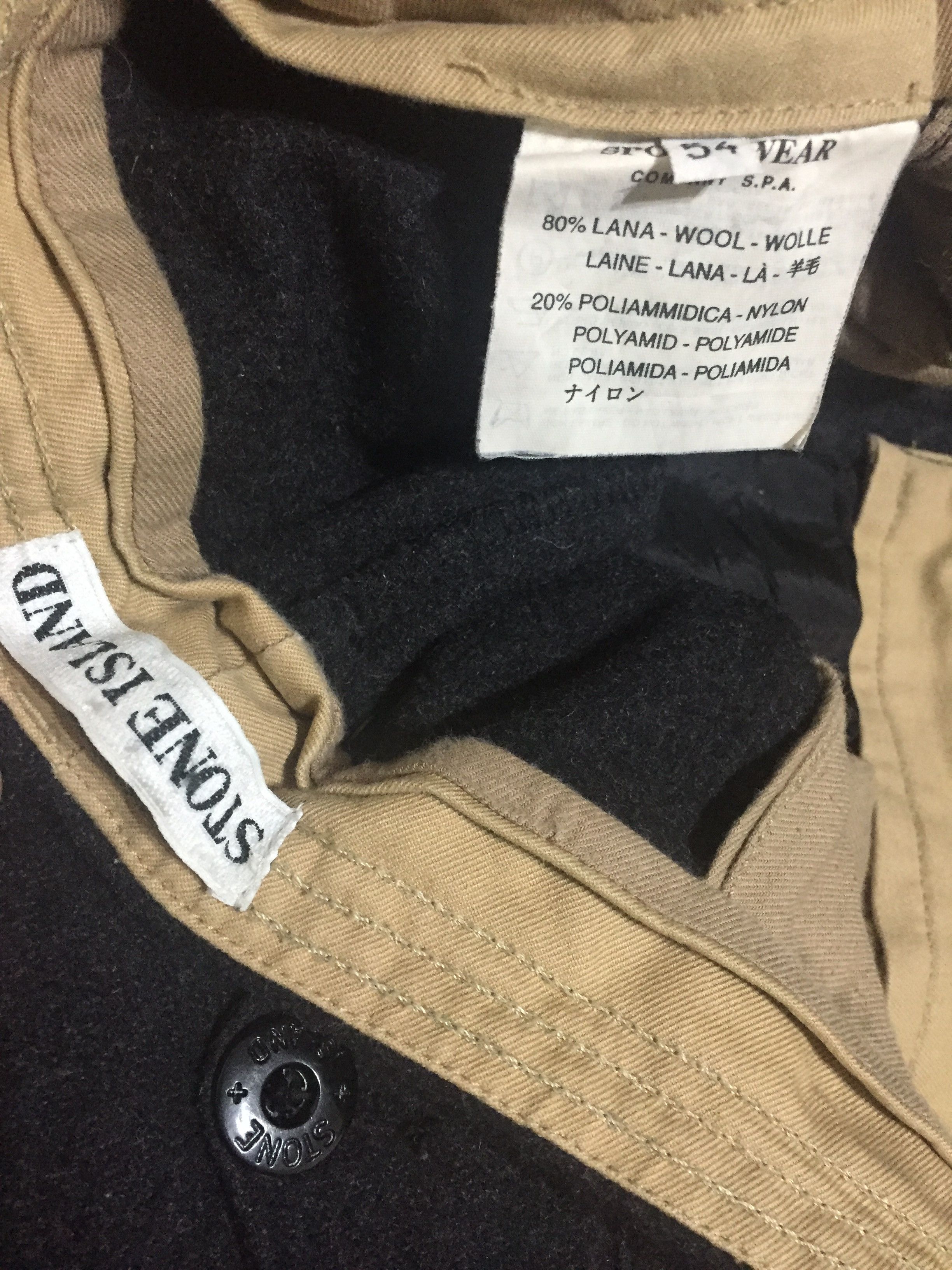 Stone Island VERY RARE Stone Island AW’99 Vintage Heavy Wool Trouser Pant Size US 38 / EU 54 - 8 Thumbnail