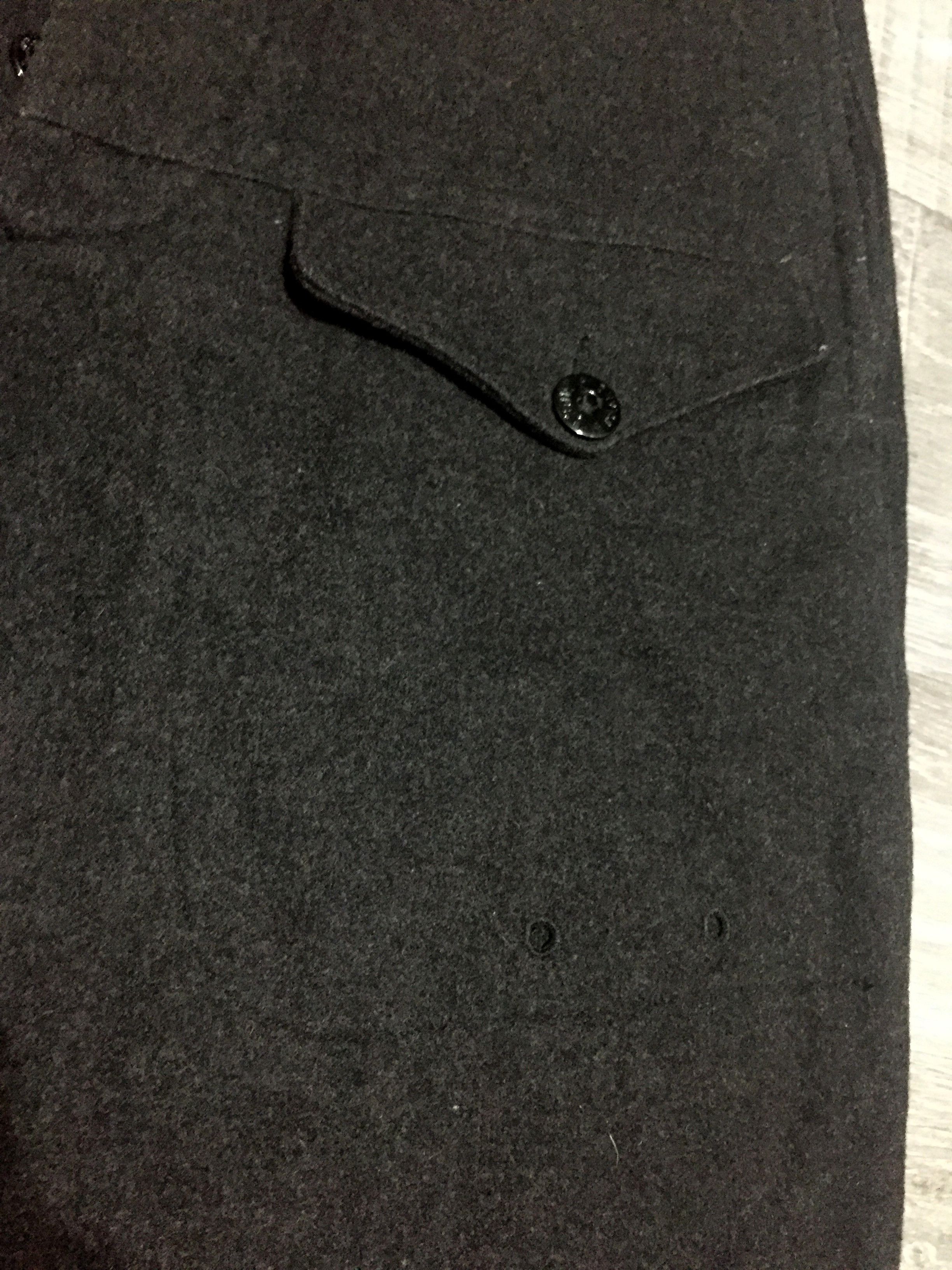 Stone Island VERY RARE Stone Island AW’99 Vintage Heavy Wool Trouser Pant Size US 38 / EU 54 - 7 Thumbnail