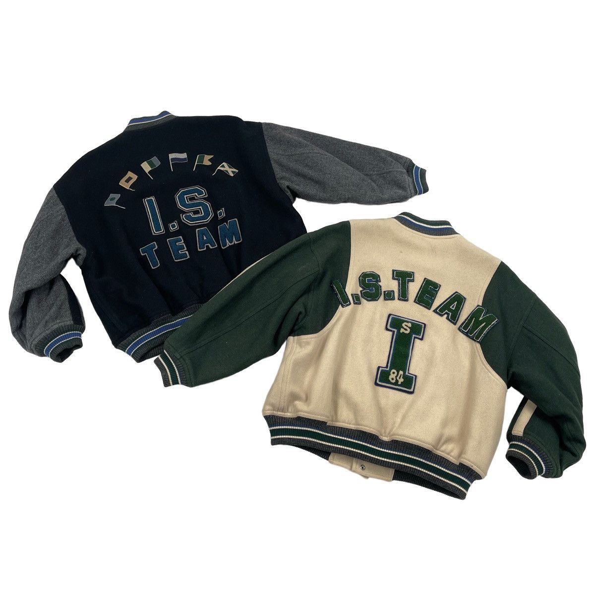 Issey Miyake IS Sport Team 80’S Wool Varsity Bomber Jacket Size US M / EU 48-50 / 2 - 3 Thumbnail