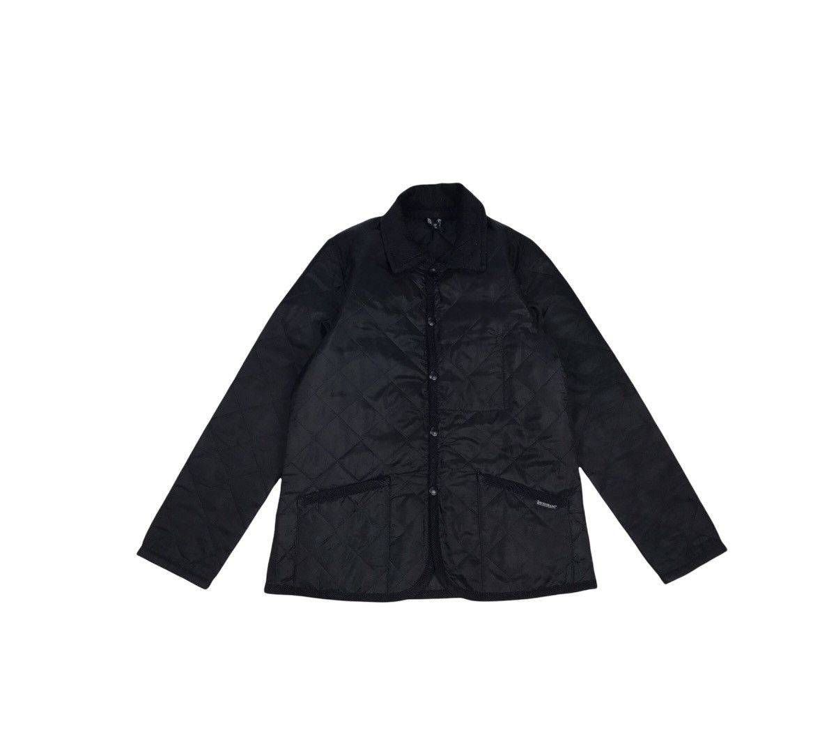 image of Lavenham Vintage Lavenhem Quilted Black Jacket, Men's (Size Small)