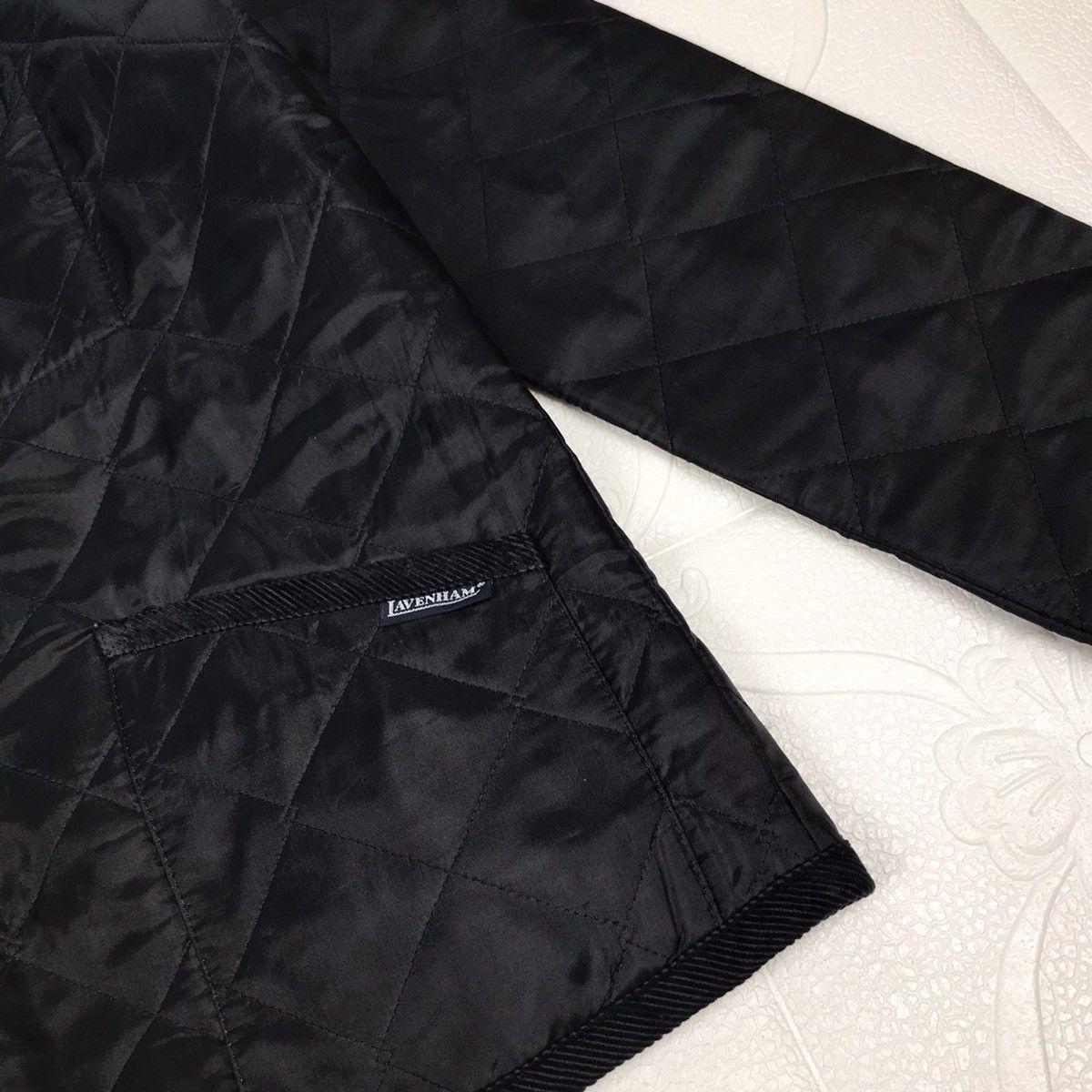 Designer × Lavenham × Vintage Vintage Lavenhem Quilted black Jacket Size US S / EU 44-46 / 1 - 4 Thumbnail