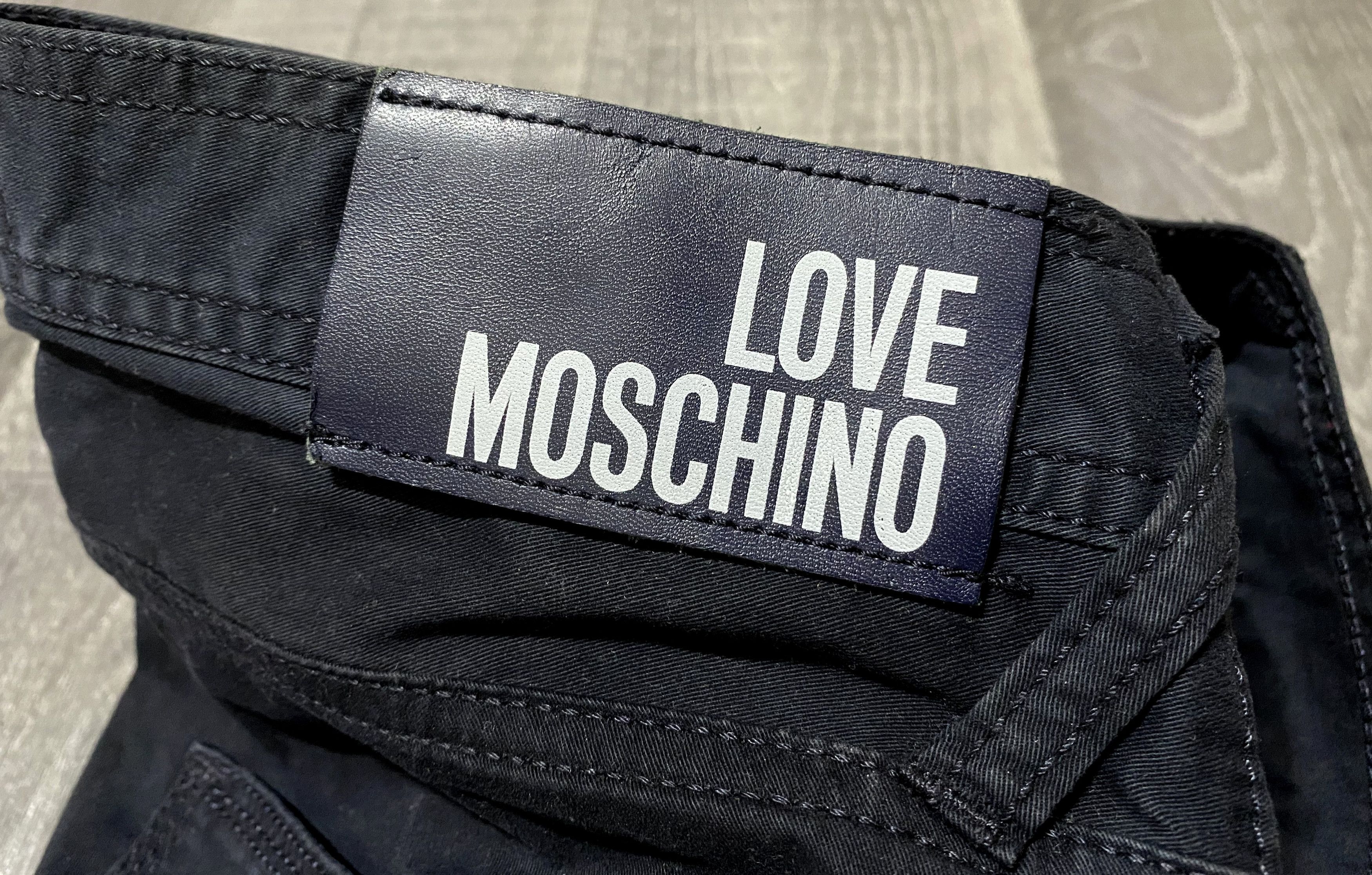 Moschino Love Moschino Black Dyed Chino Pants Trousers Casual Formal Size US 31 - 4 Thumbnail