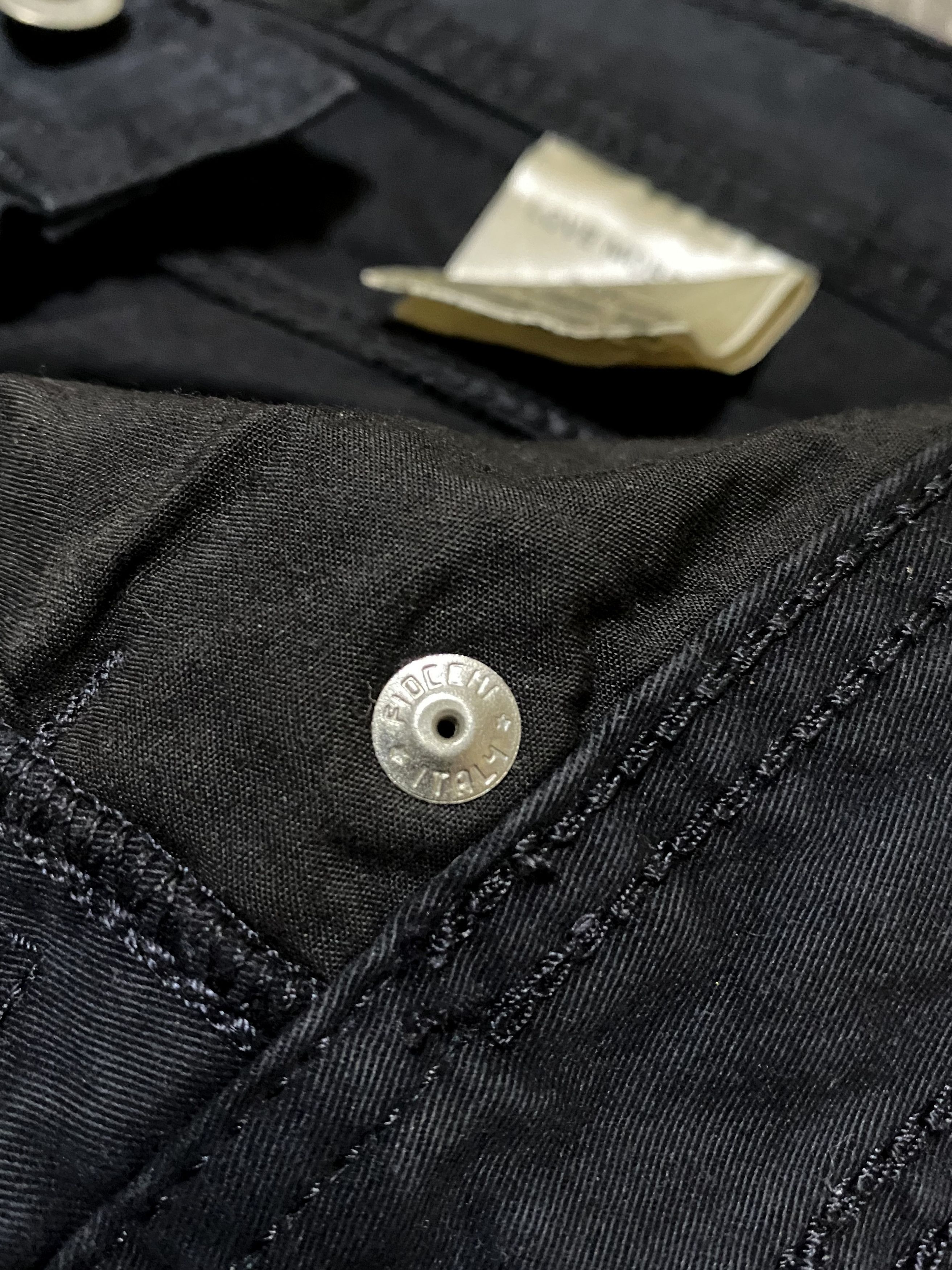 Moschino Love Moschino Black Dyed Chino Pants Trousers Casual Formal Size US 31 - 8 Thumbnail