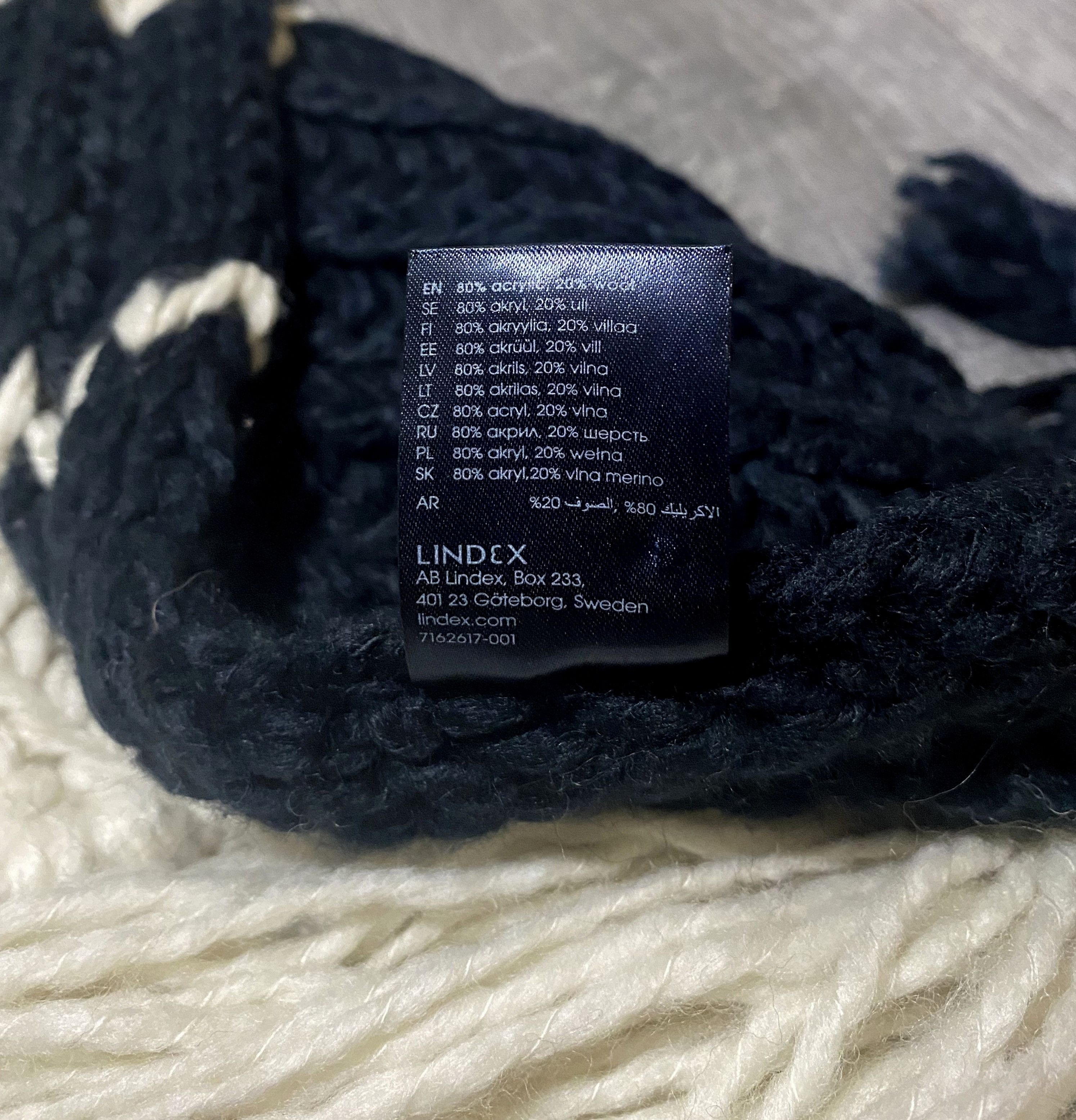 Jean Paul Gaultier Jean Paul Gaultier JPG Lindex Heavy Wool Knit Striped Scarf Size ONE SIZE - 7 Thumbnail
