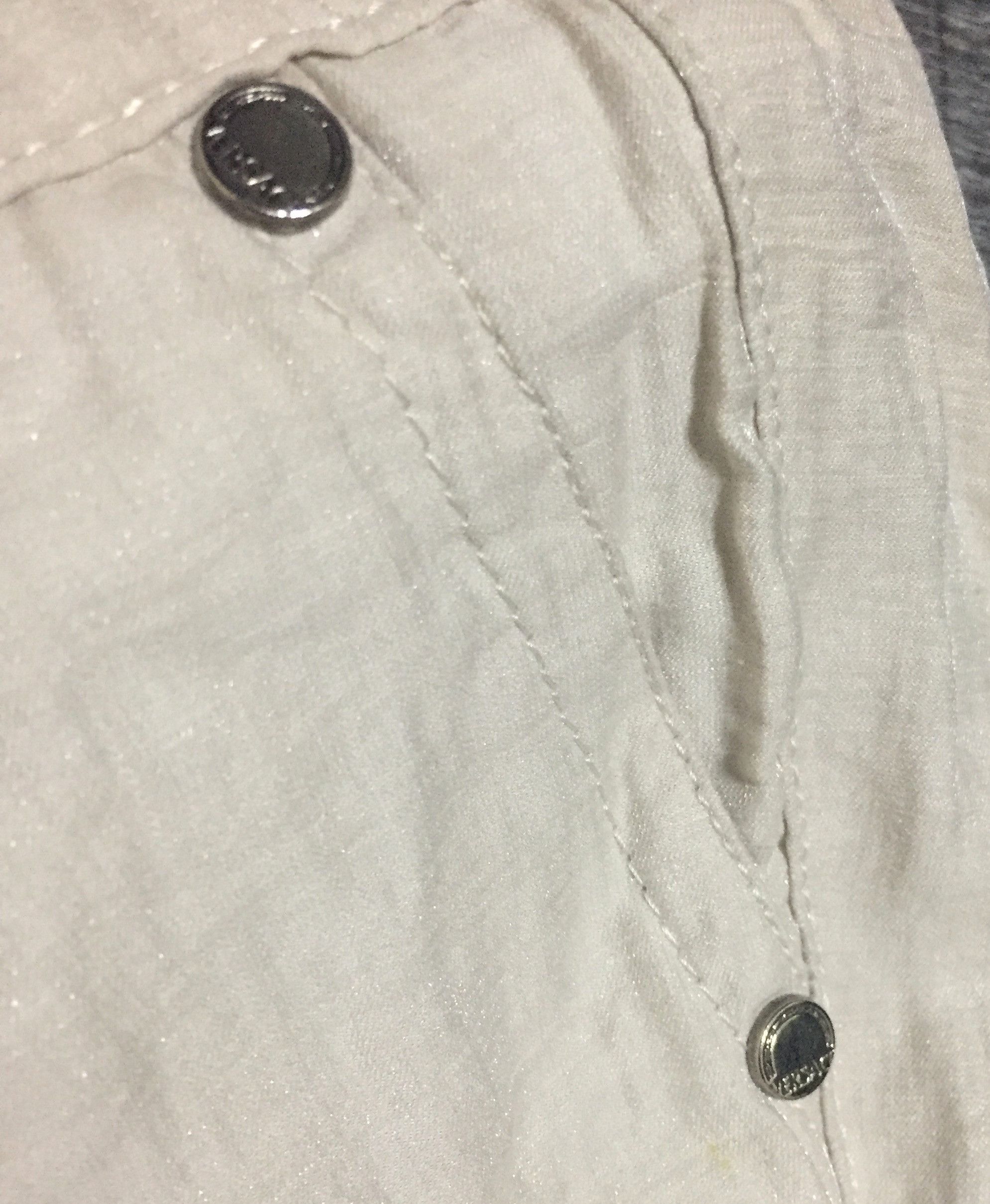 Versace Versace Shimmer Combat Multipocket Pants Cargo Trousers Size 29" - 7 Thumbnail