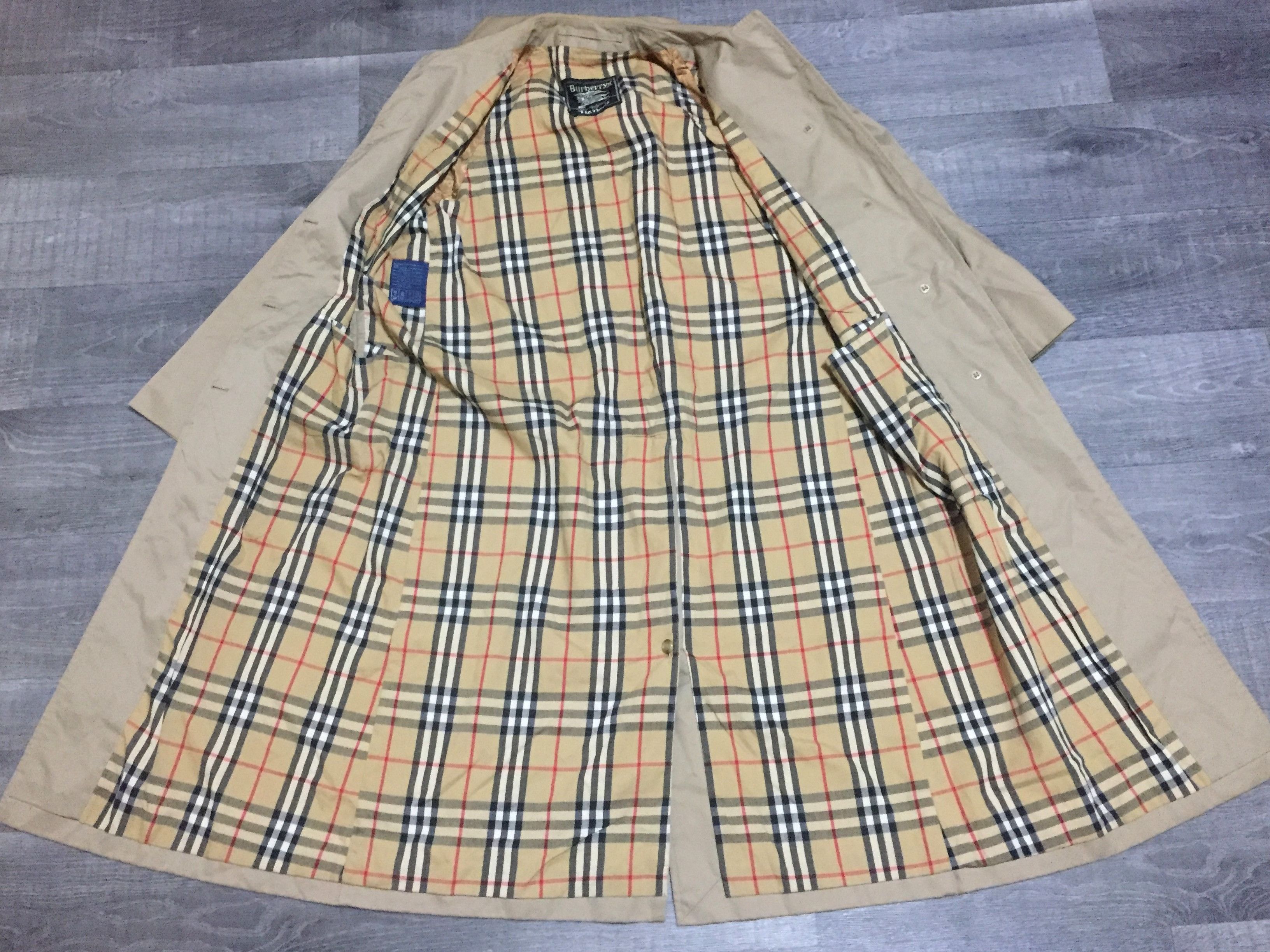 Burberry Burberrys Vintage Trench Coat Nova Check Inner for Harrods Size US S / EU 44-46 / 1 - 2 Thumbnail