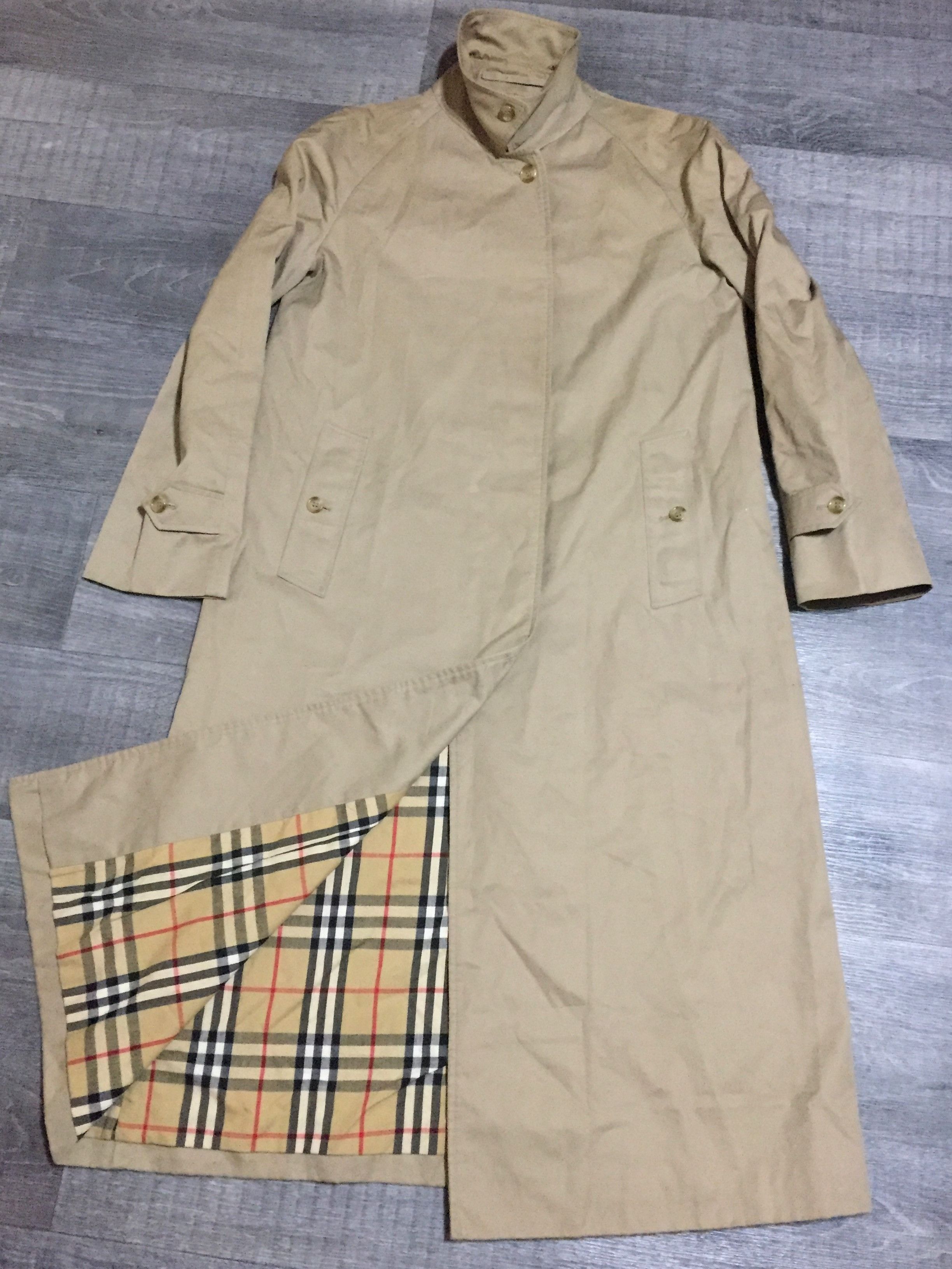 Burberry Burberrys Vintage Trench Coat Nova Check Inner for Harrods Size US S / EU 44-46 / 1 - 6 Thumbnail