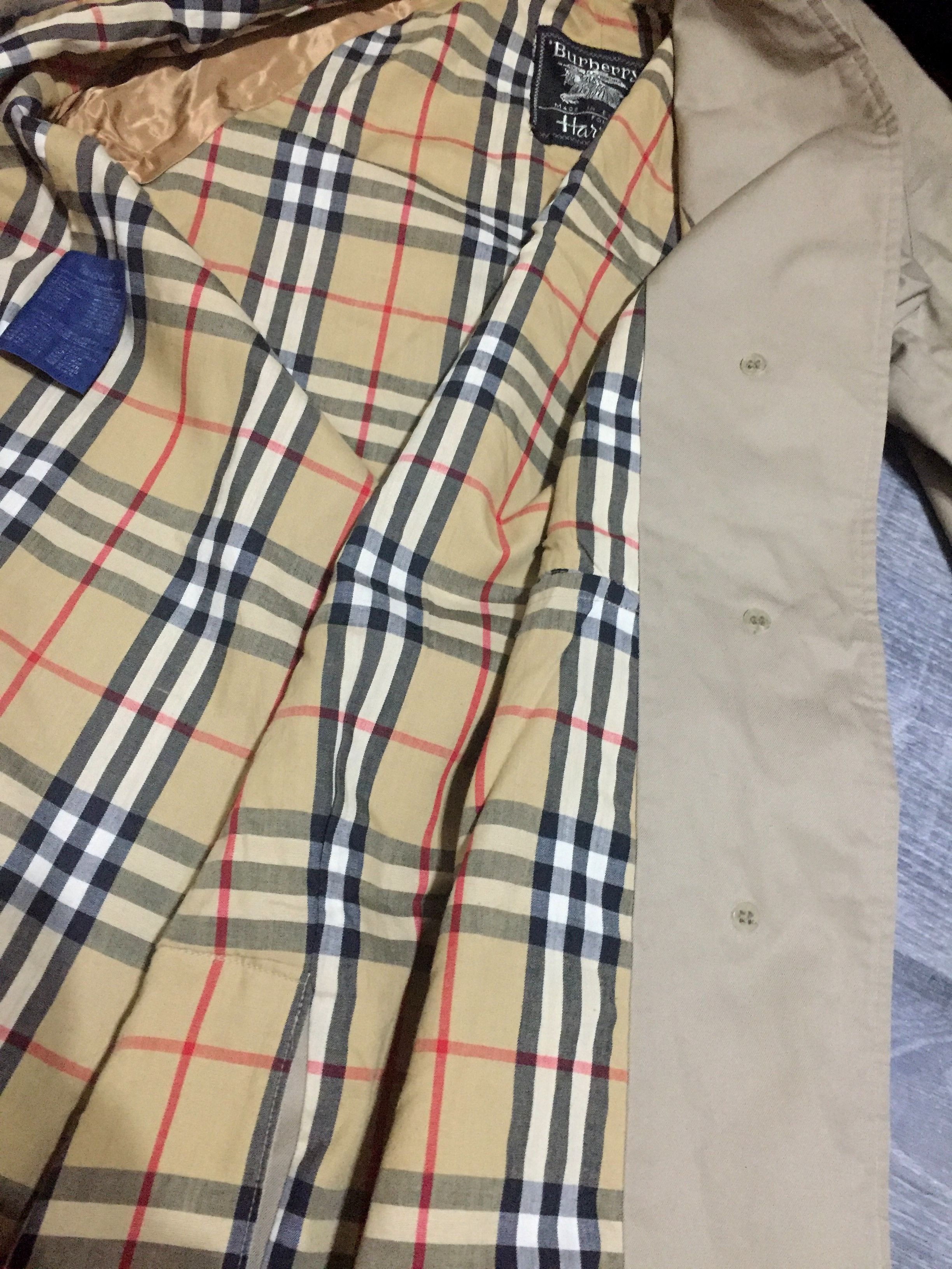 Burberry Burberrys Vintage Trench Coat Nova Check Inner for Harrods Size US S / EU 44-46 / 1 - 7 Thumbnail