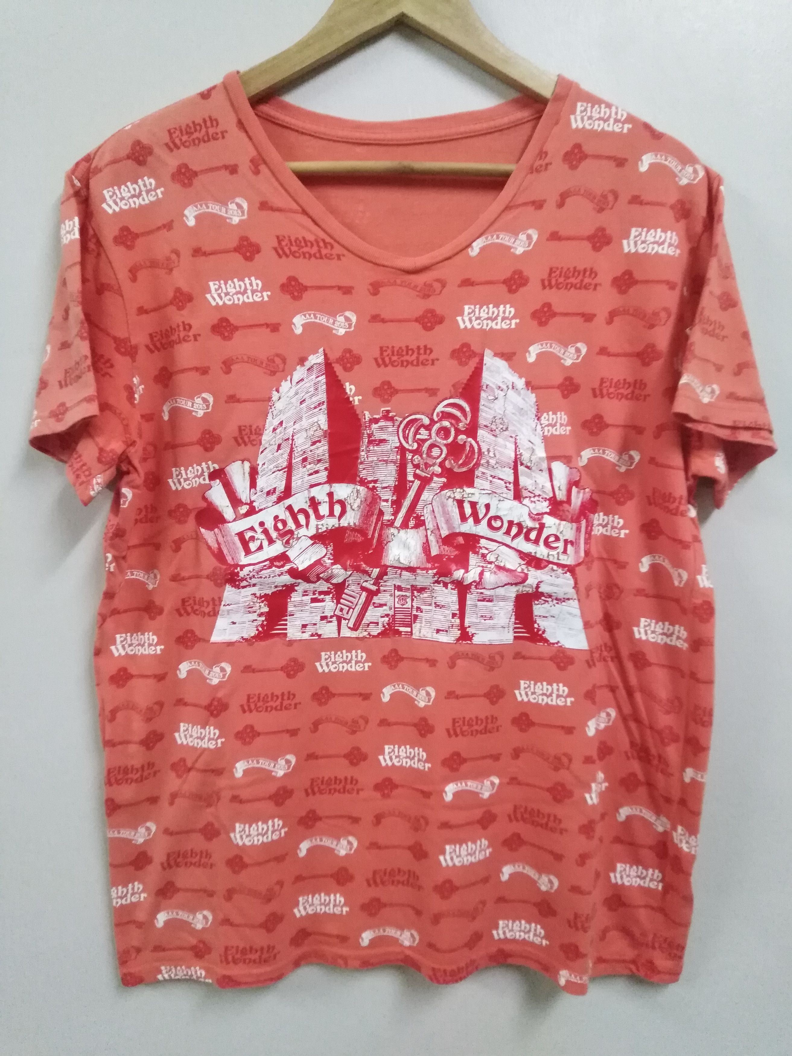 Band Tees Vintage Eighth Wonder 80's Pop Band 2013 Tour T Shirt Size US L / EU 52-54 / 3 - 1 Thumbnail