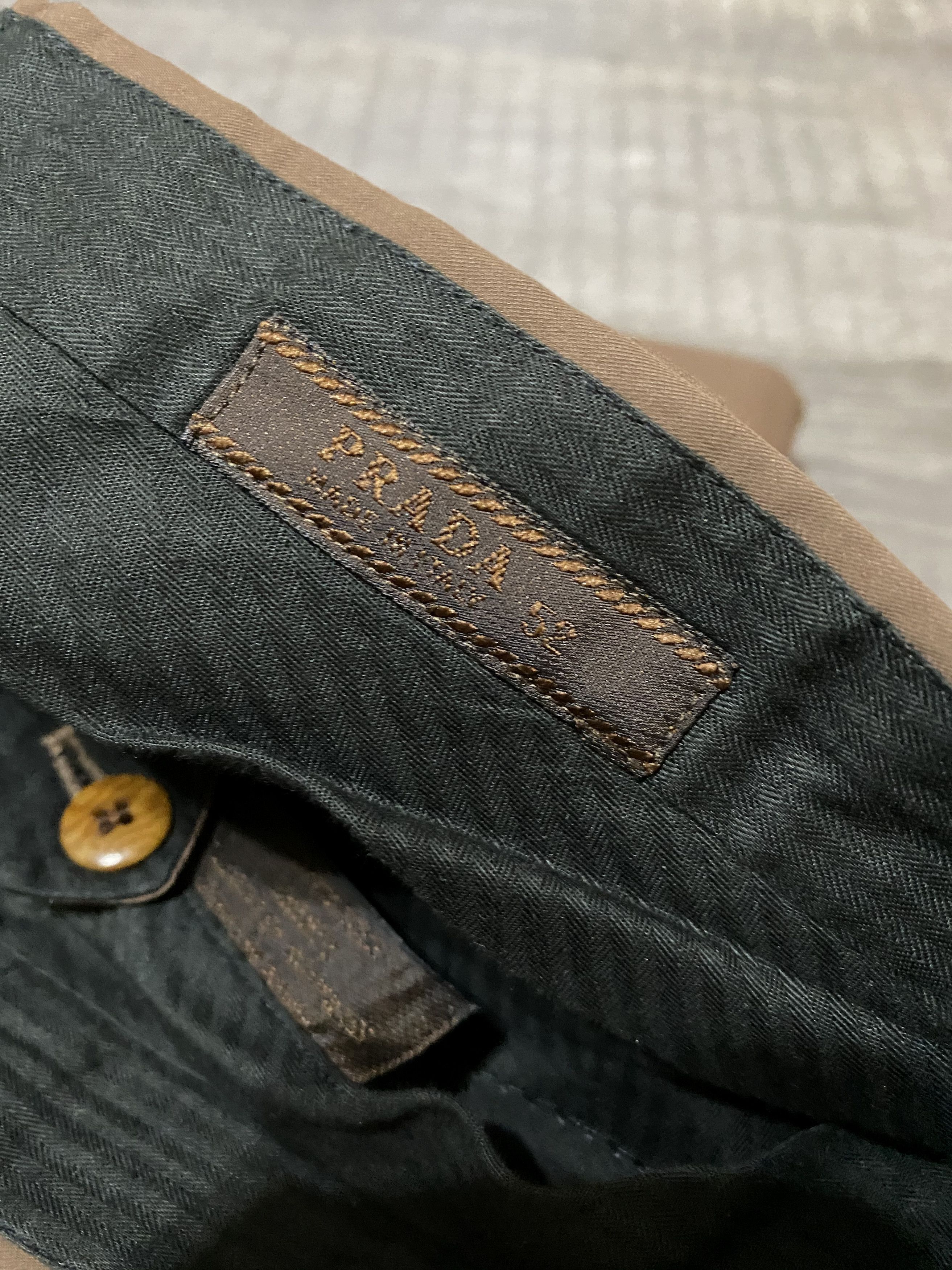 Prada Prada Chino Pants Trousers Vintage Size US 36 / EU 52 - 4 Thumbnail