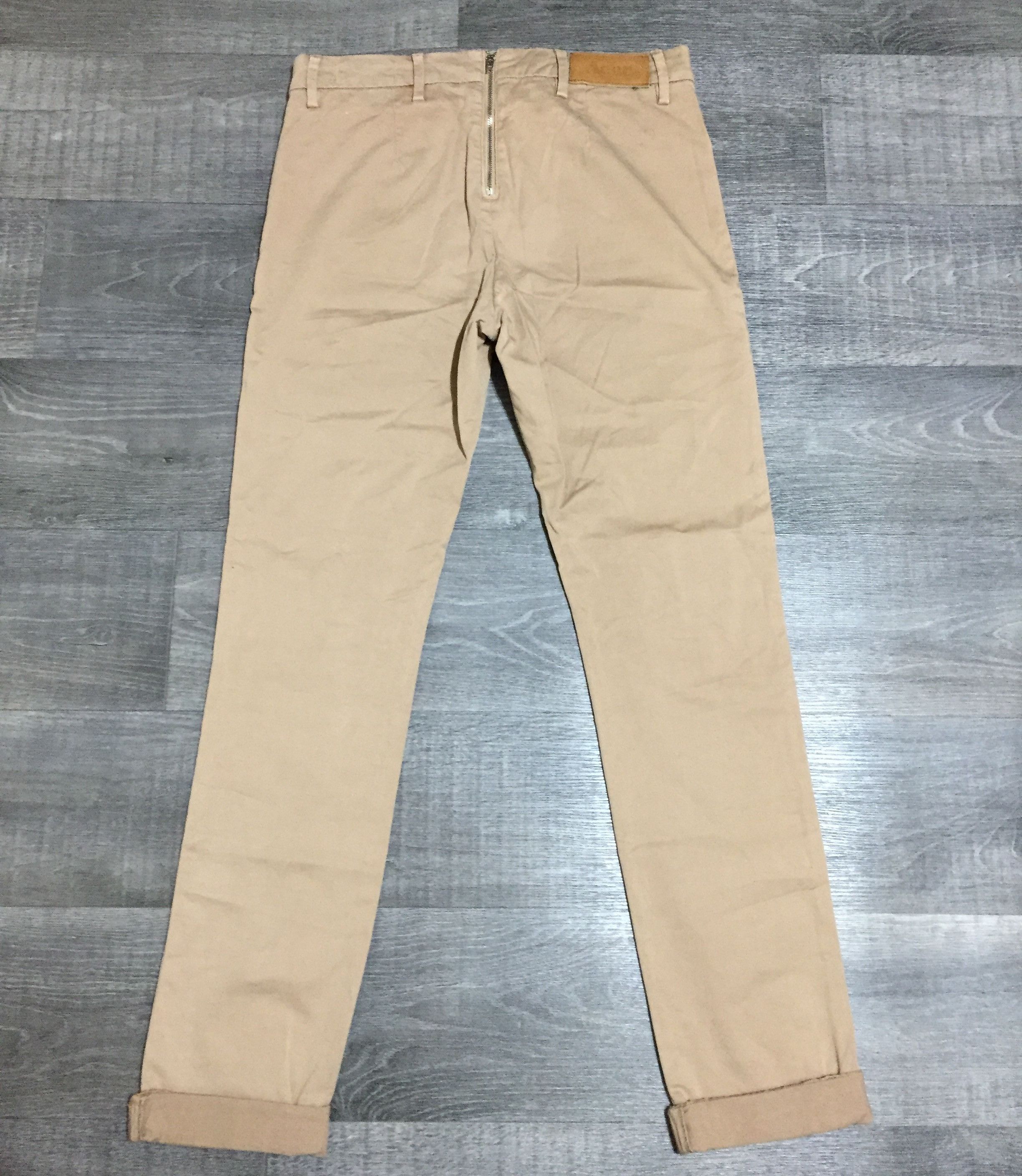 Acne Studios Women's Acne Studios Skin Satin Nude Chino Pants Trousers Size 28" / US 6 / IT 42 - 3 Thumbnail