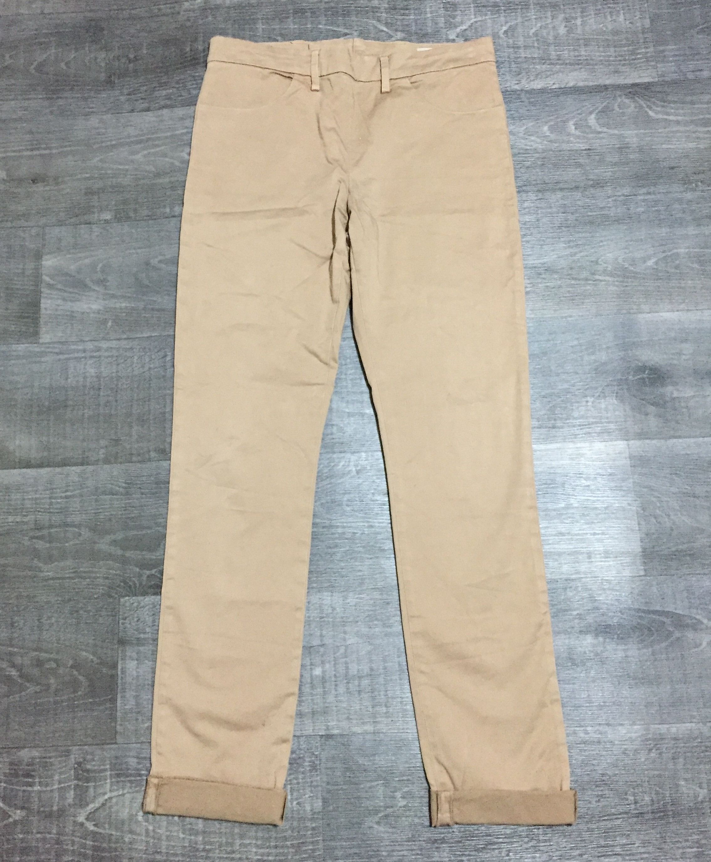 Acne Studios Women's Acne Studios Skin Satin Nude Chino Pants Trousers Size 28" / US 6 / IT 42 - 2 Thumbnail