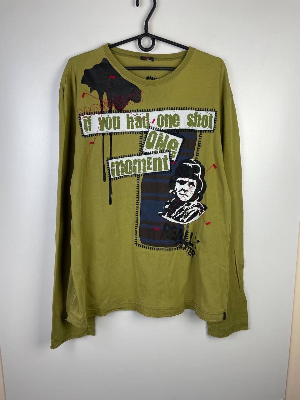 Vintage Japanese brand crazy long sleeve size XXL Size US XXL / EU 58 / 5 - 1 Thumbnail