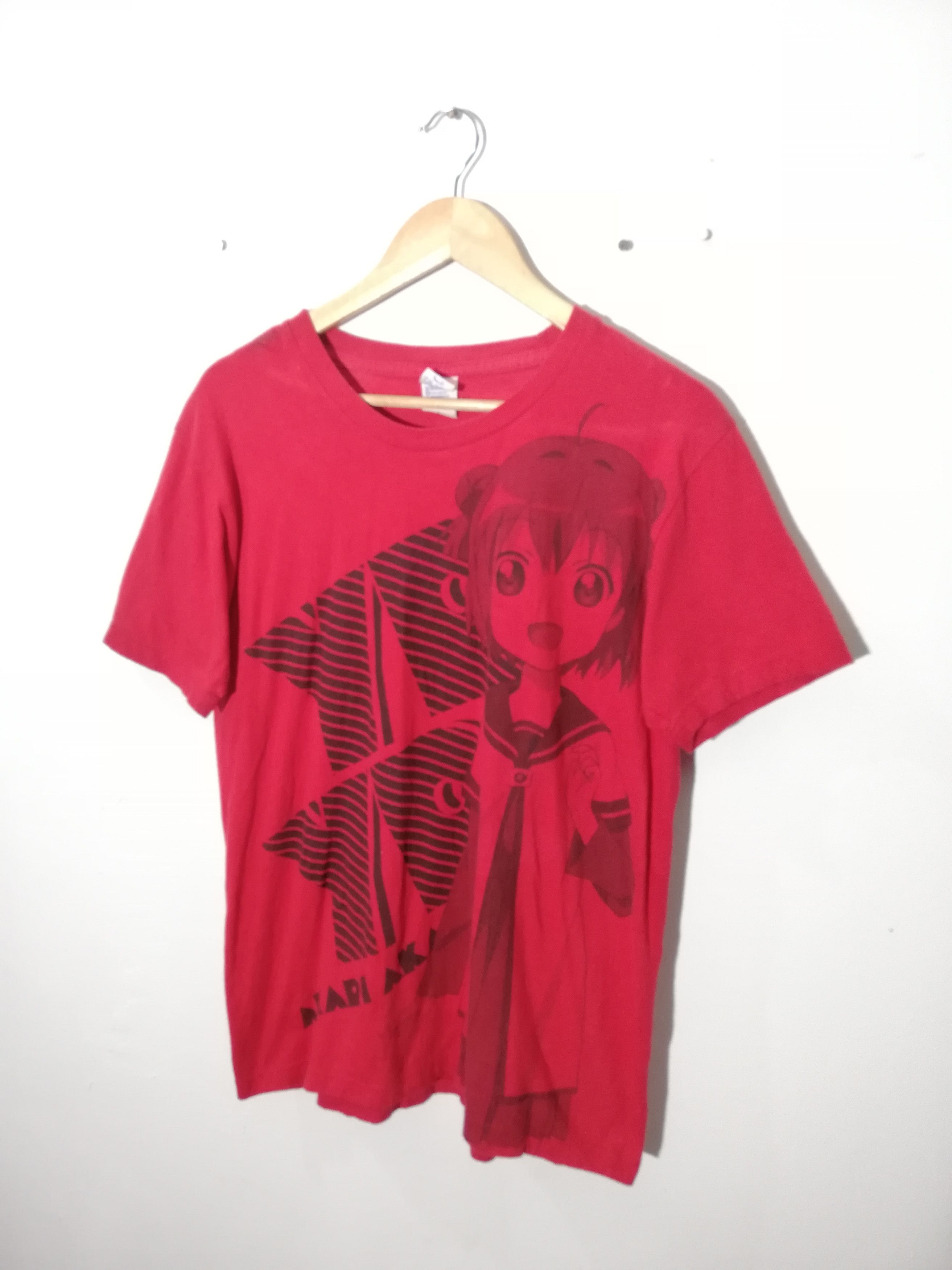 Anime × Japanese Brand Akari Akaza Tshirt Red Size US L / EU 52-54 / 3 - 3 Thumbnail