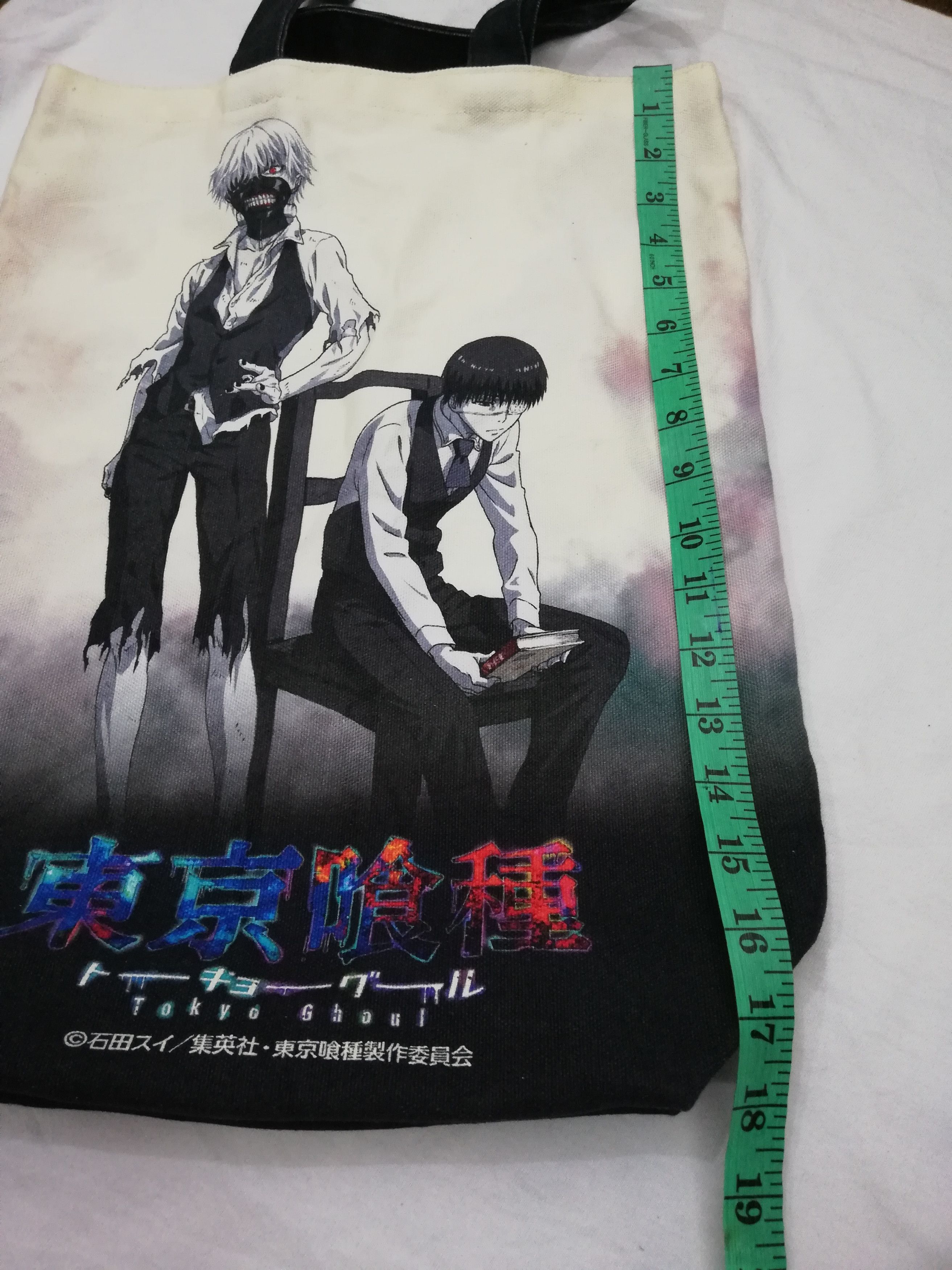 Japanese Brand Tokyo Ghoul Canvas Tote Bag Size ONE SIZE - 7 Thumbnail