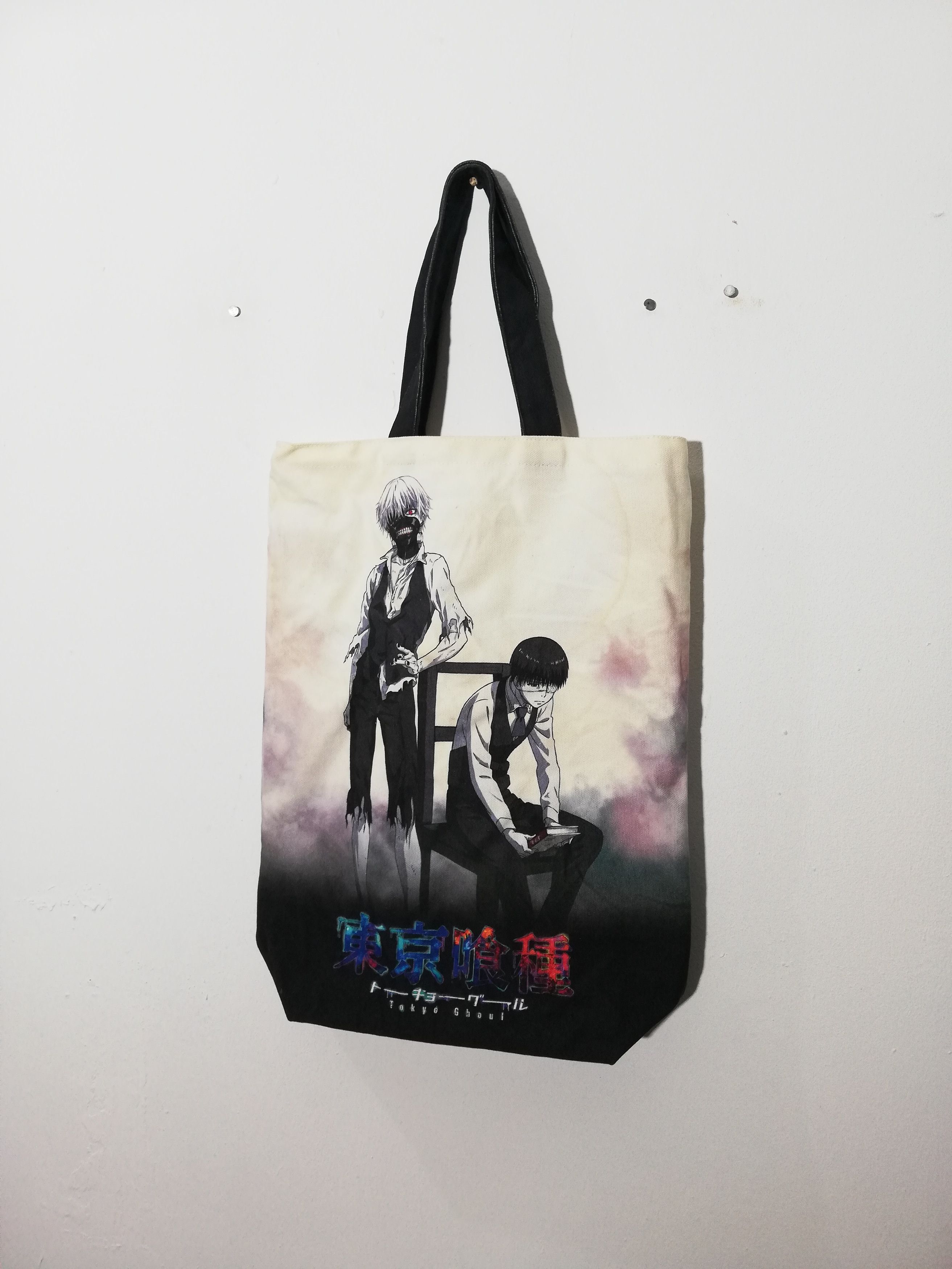 Japanese Brand Tokyo Ghoul Canvas Tote Bag Size ONE SIZE - 3 Thumbnail