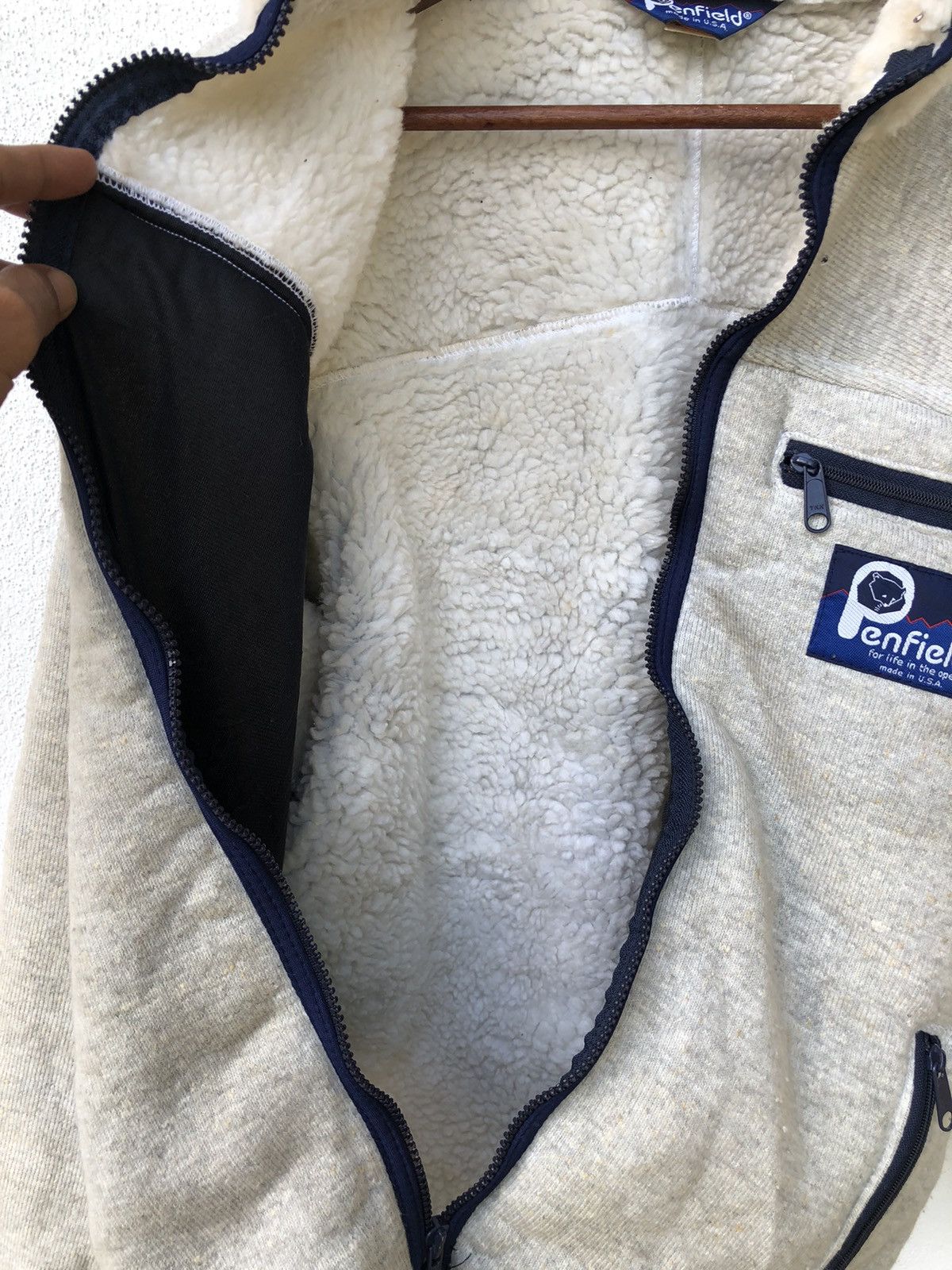 Penfield 📣Vintage Penfield Quilt Deep Pile Jacket Size US L / EU 52-54 / 3 - 7 Thumbnail