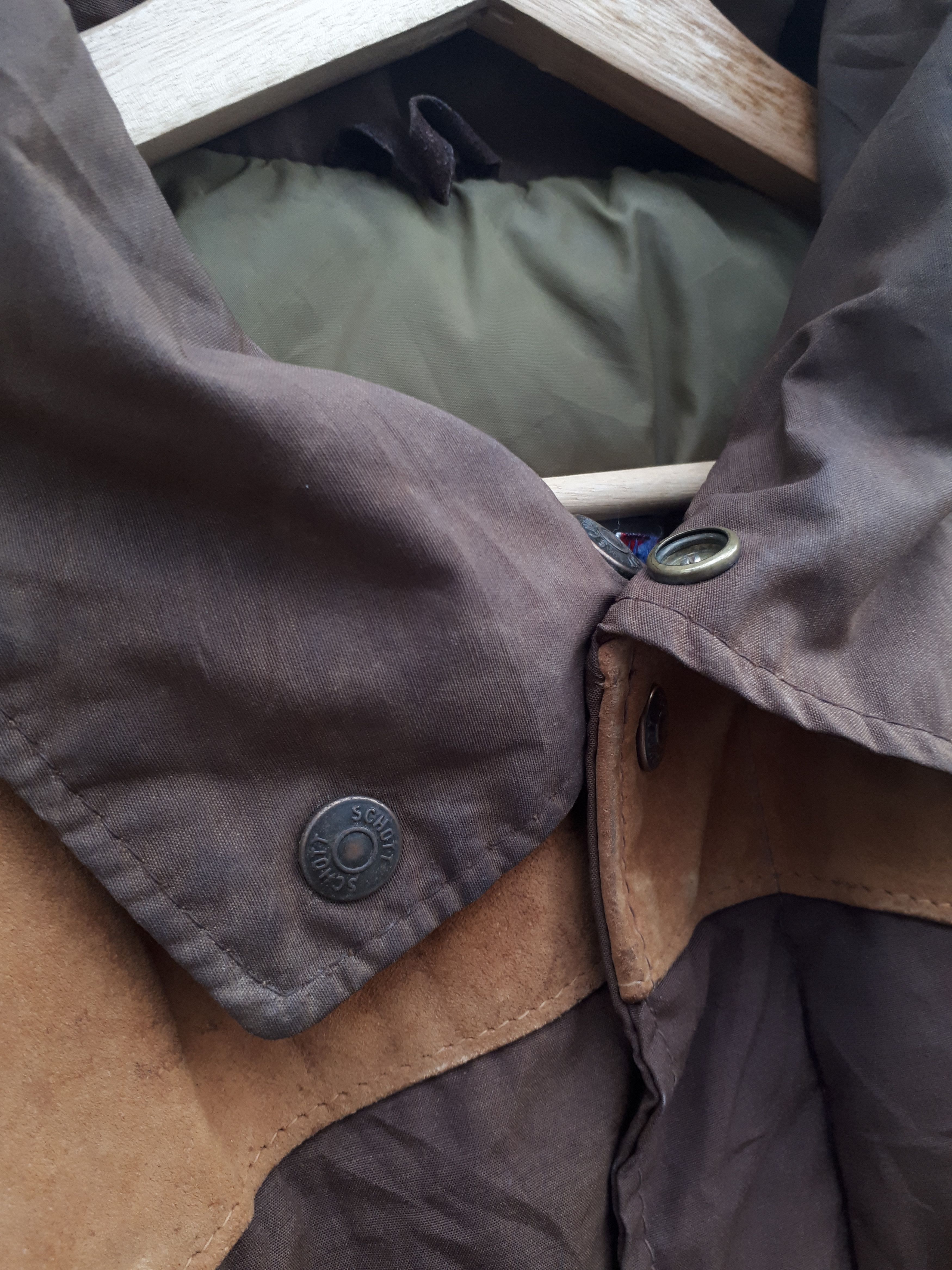 Schott VINTAGE DOWN BY SCHOTT PUFFER DOWN JACKET Size US L / EU 52-54 / 3 - 4 Thumbnail
