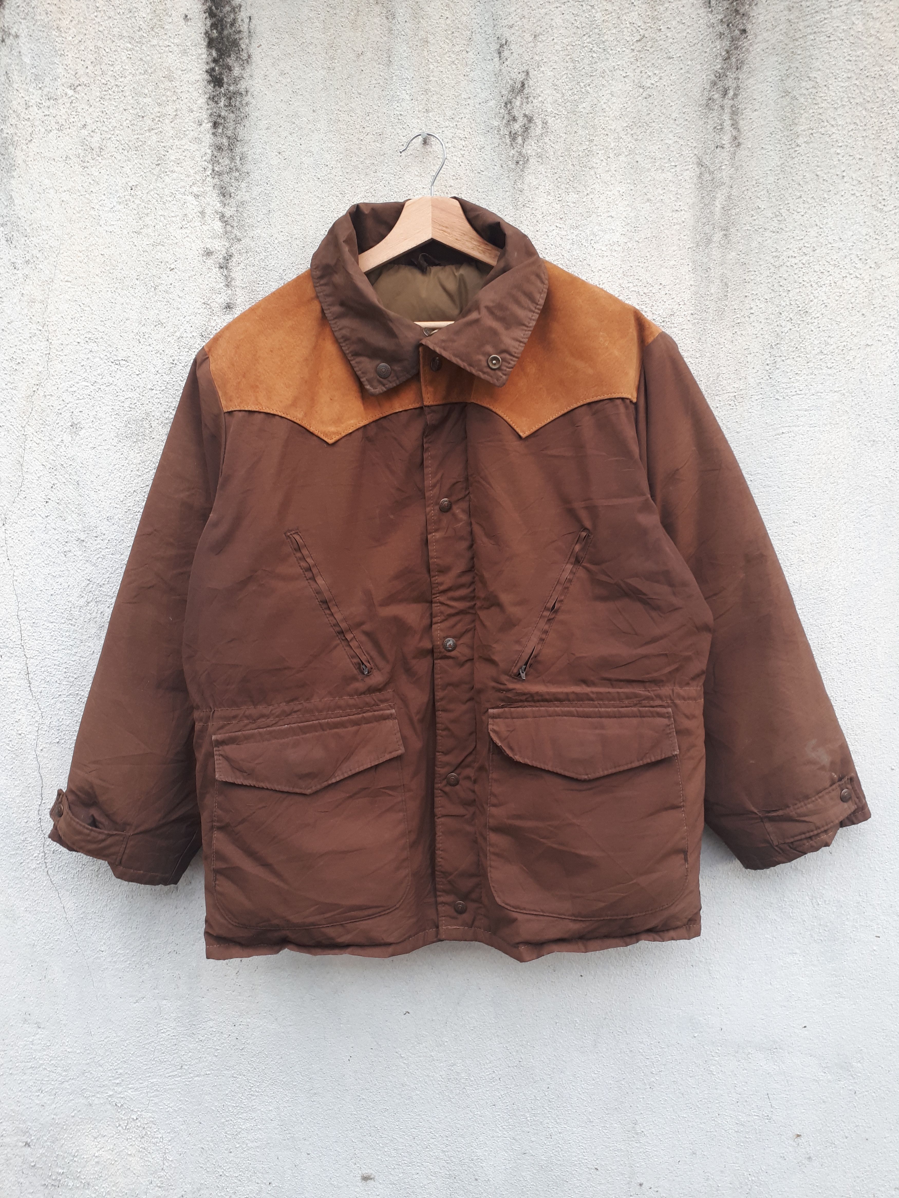Schott VINTAGE DOWN BY SCHOTT PUFFER DOWN JACKET Size US L / EU 52-54 / 3 - 1 Thumbnail