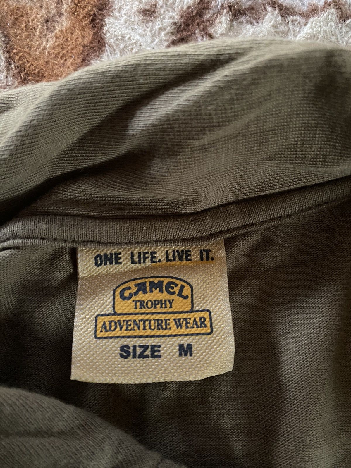 Camel Vintage Camel ONE LIFE. LIVE IT. Rare Design Size US M / EU 48-50 / 2 - 7 Thumbnail