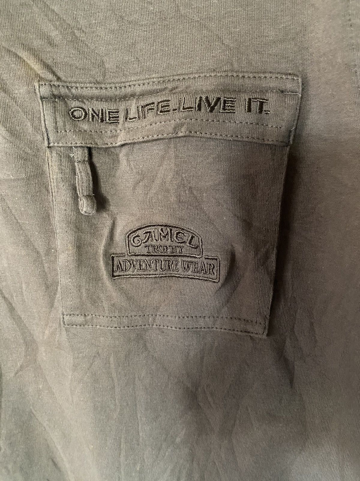 Camel Vintage Camel ONE LIFE. LIVE IT. Rare Design Size US M / EU 48-50 / 2 - 3 Thumbnail