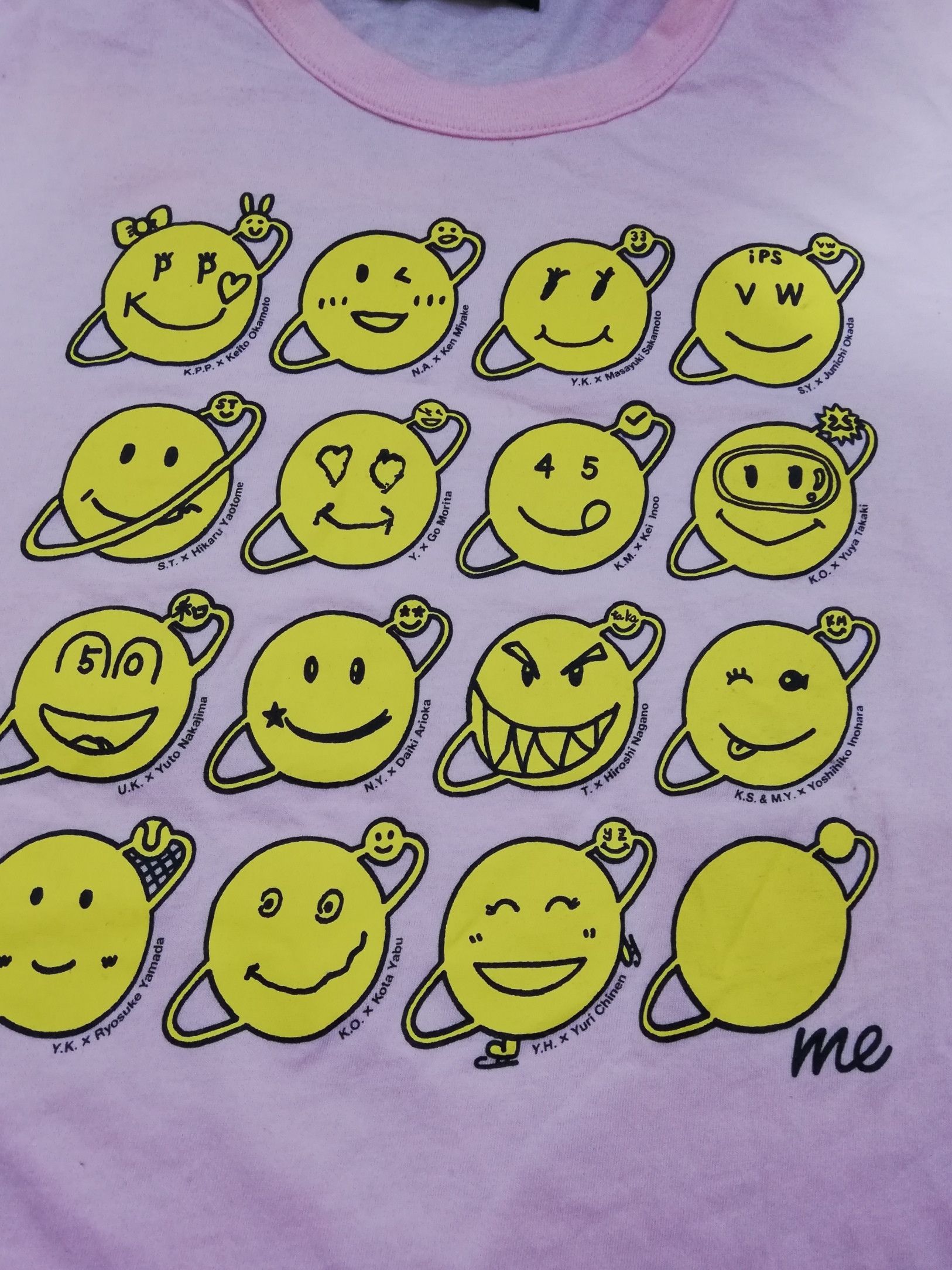 Japanese Brand 24 Hour Television Emoji Tee Size US M / EU 48-50 / 2 - 4 Thumbnail