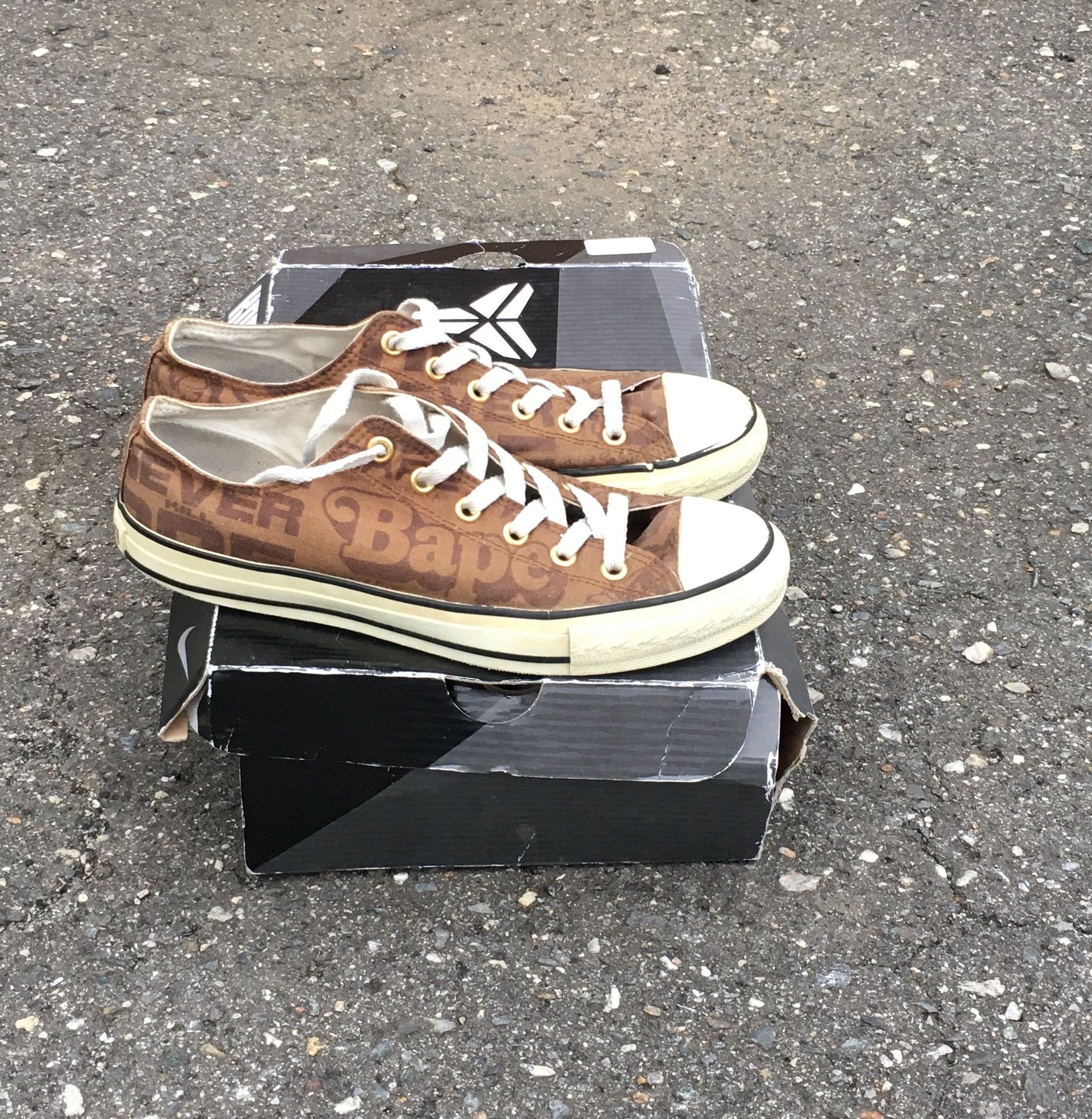 Bape Bape low top apesta bapestas Size US 9 / EU 42 - 4 Thumbnail