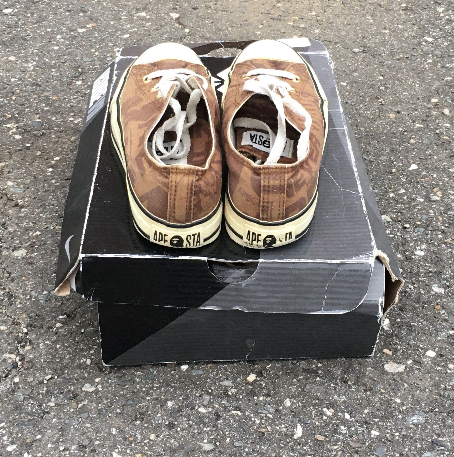 Bape Bape low top apesta bapestas Size US 9 / EU 42 - 5 Thumbnail