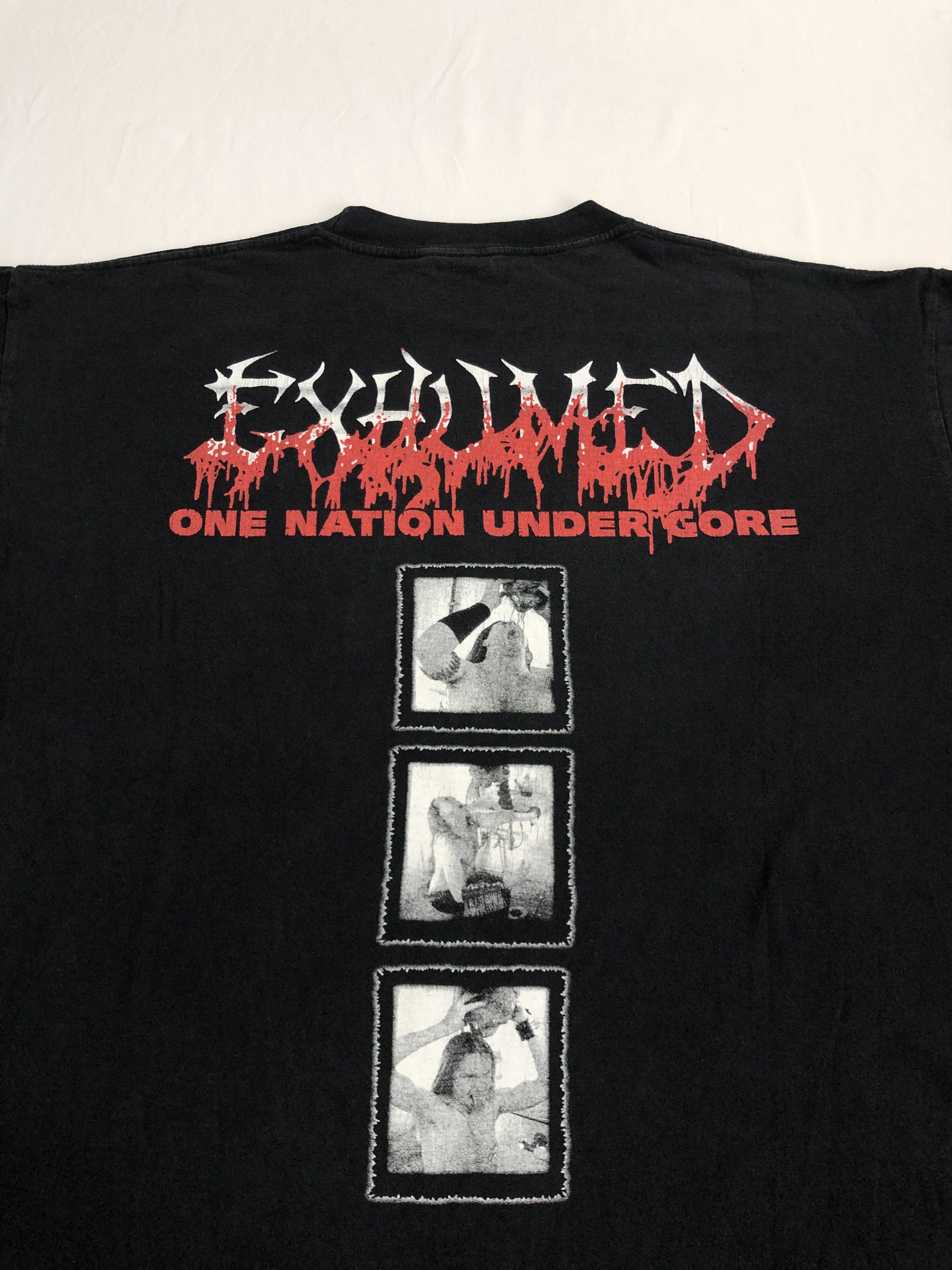 Band Tees Vintage 00s Exhumed Slaughtercult (Dying Fetus Brutal Truth Size US XXL / EU 58 / 5 - 6 Thumbnail