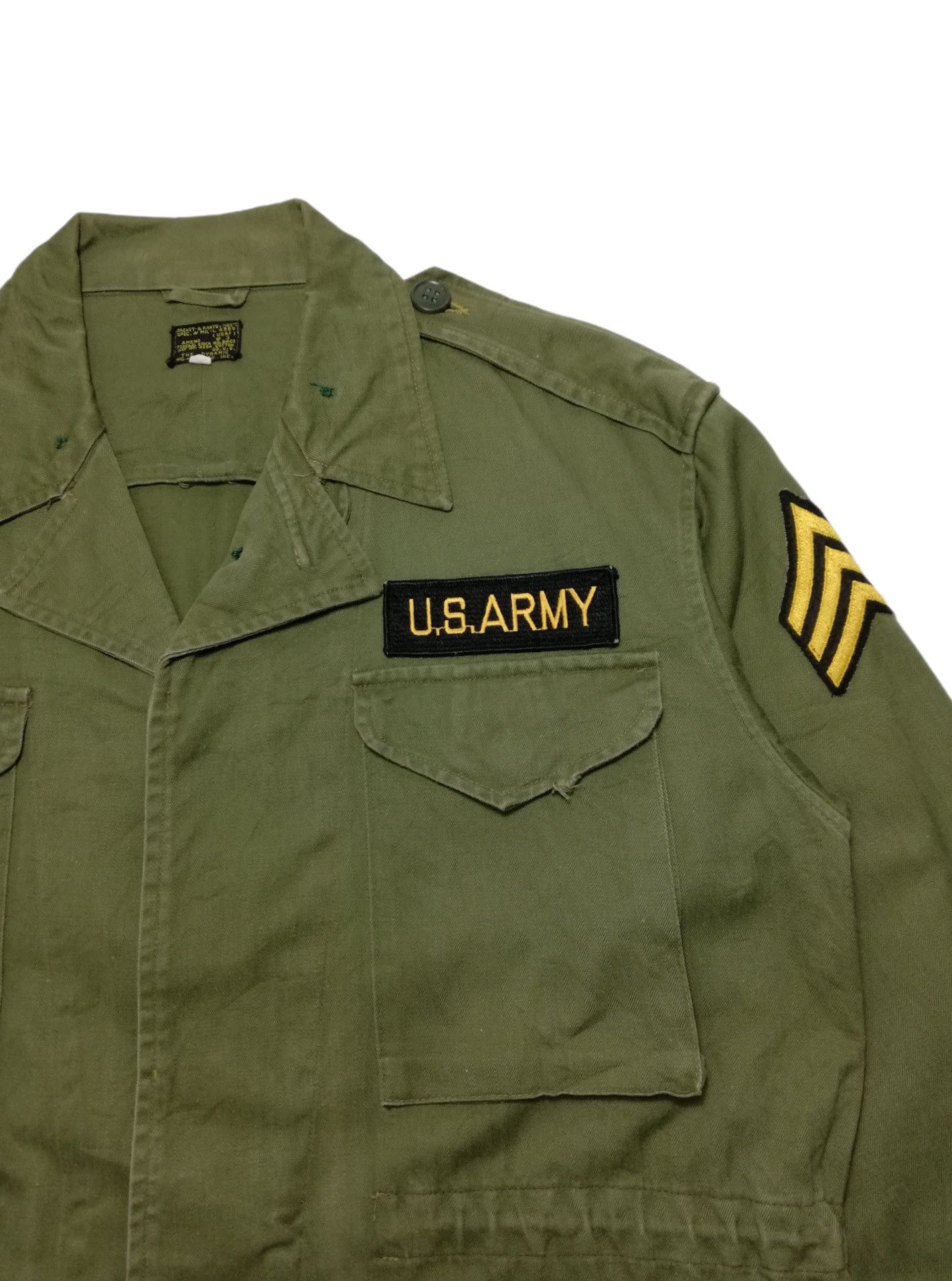 Vintage 🔥Design OG-107 U.S. ARMY WW2 M 43 Field Jacket🔥 Size US L / EU 52-54 / 3 - 7 Thumbnail