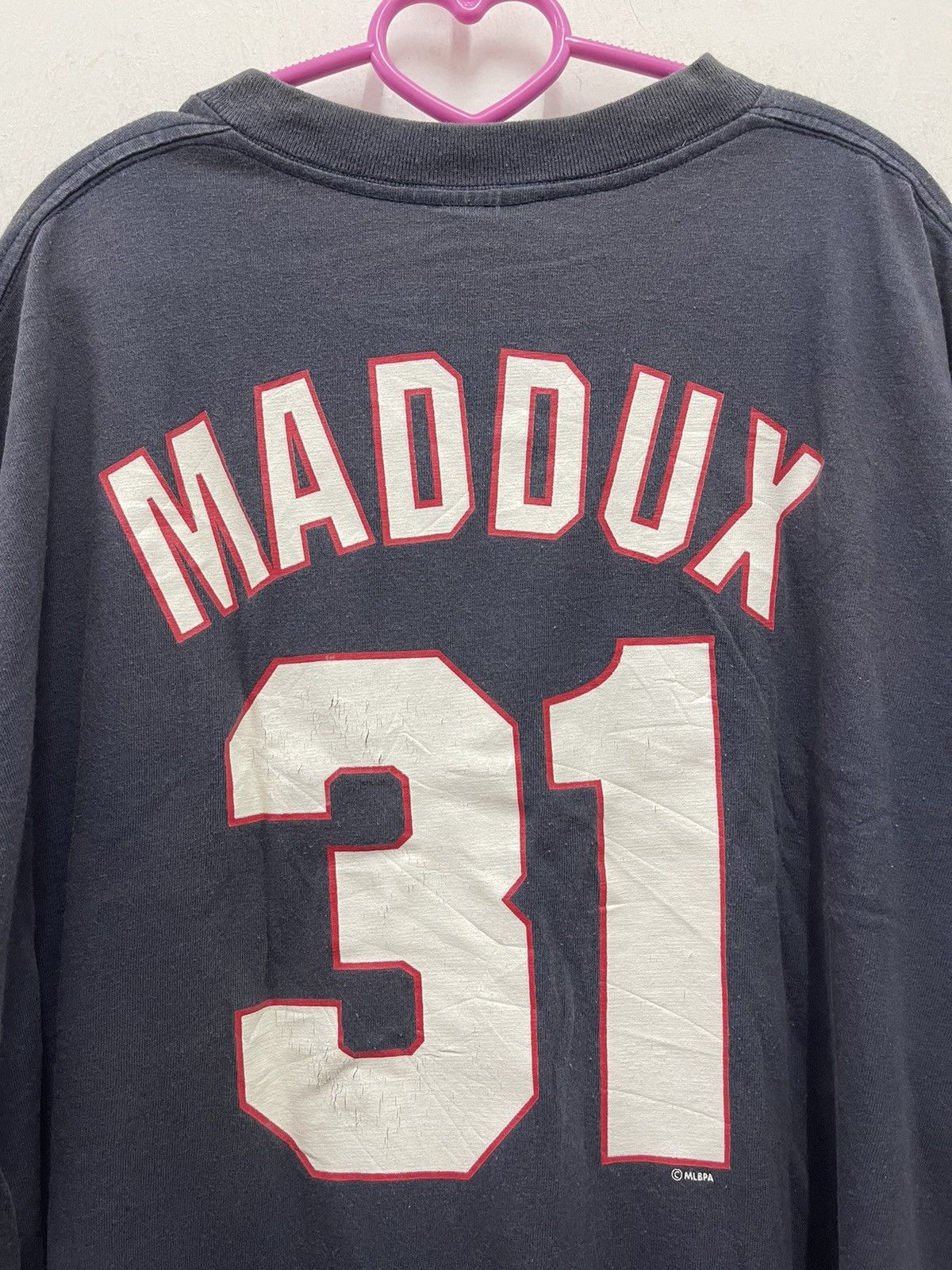 MLB × Vintage Rare 90s Vintage ATLANTA BRAVES MLB 31 Maddux