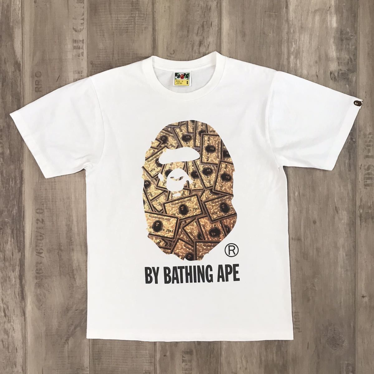 Bape 🔥NFS limited🔥 Gold card APE Big head T-shirt BAPE nigo Size US S / EU 44-46 / 1 - 1 Thumbnail