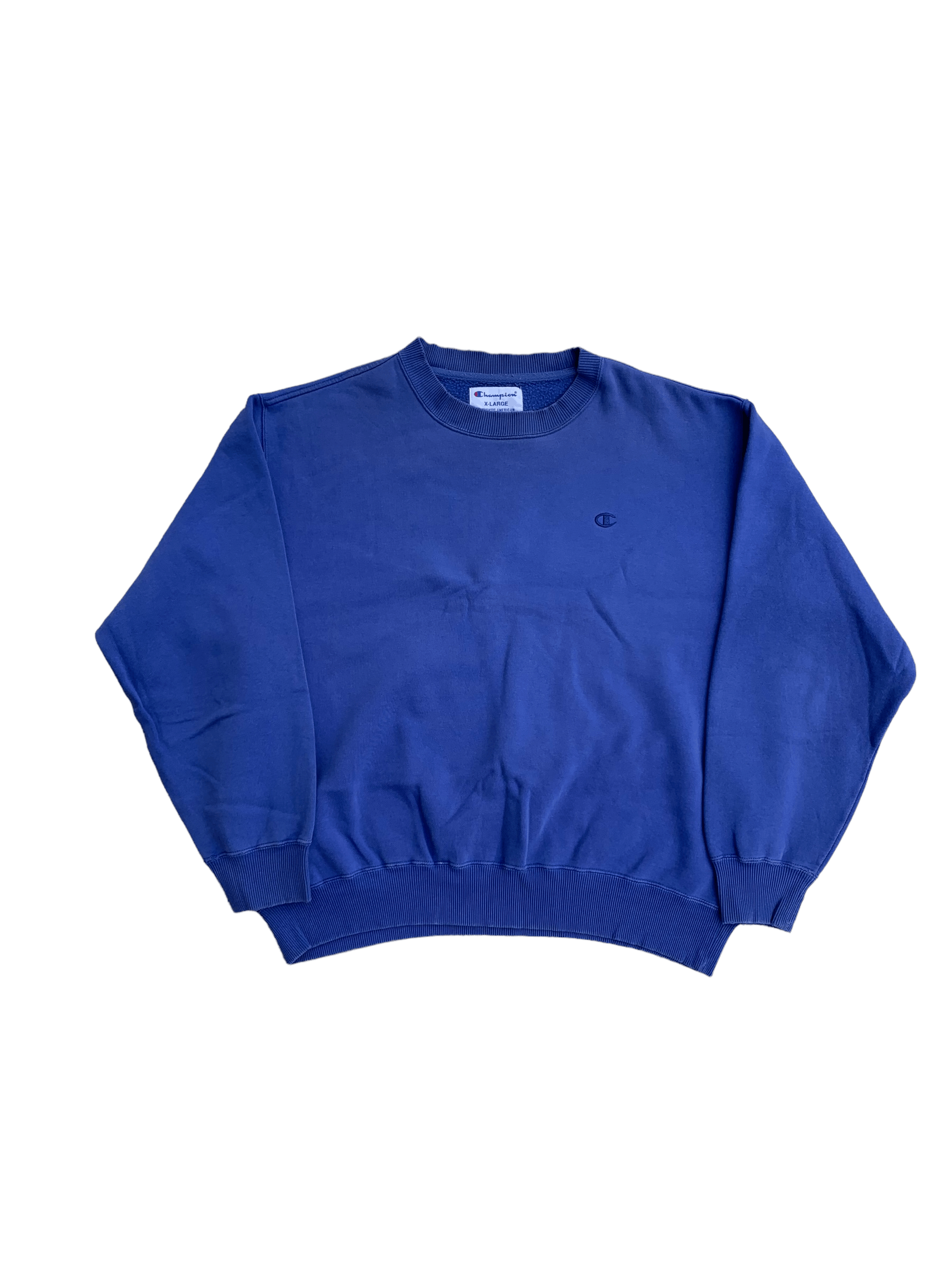 Champion Vintage Champion Sweatshirt Distressed Size US XL / EU 56 / 4 - 1 Thumbnail