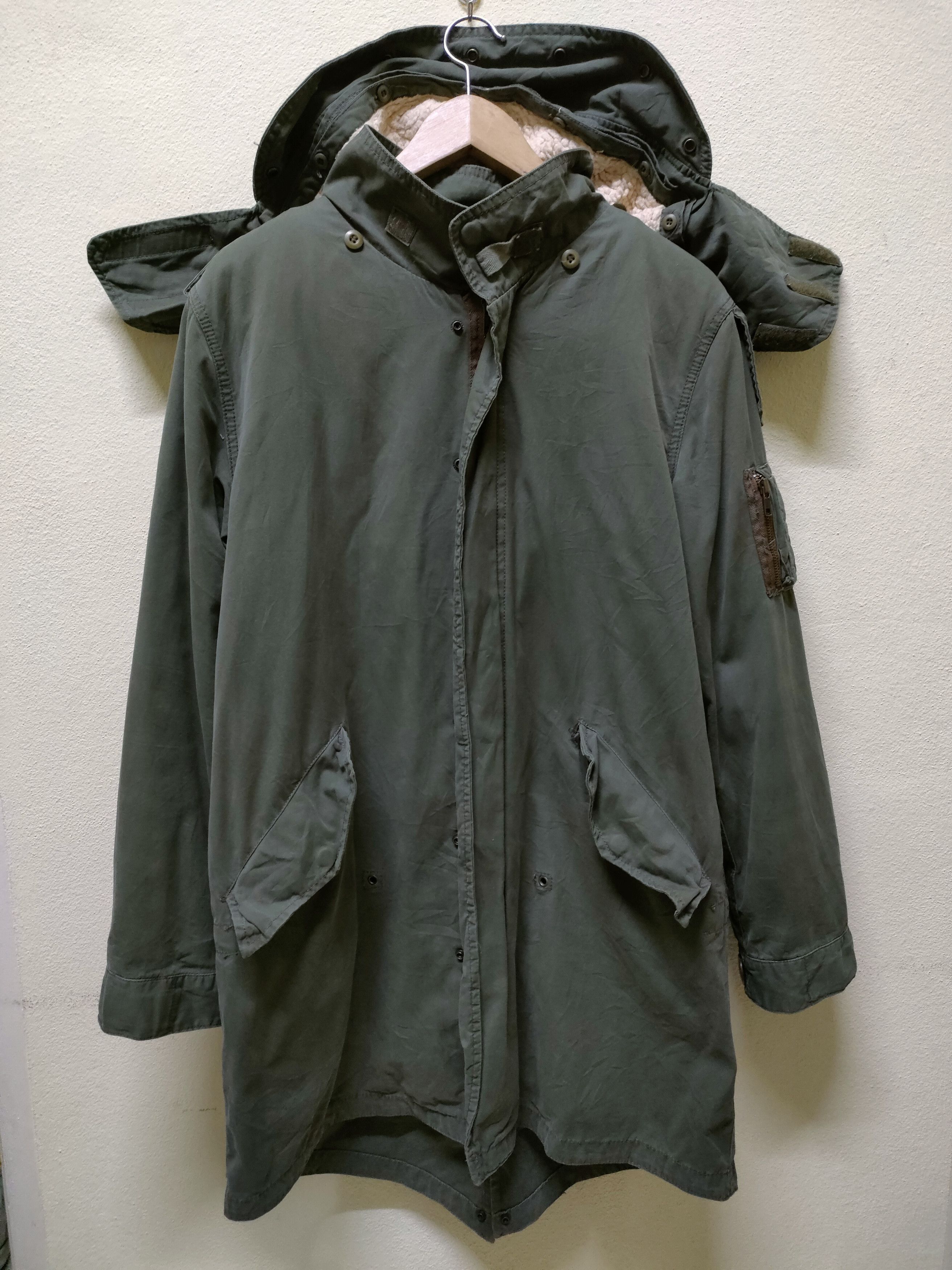 Japanese Brand Ivory Court Parka Fishtail Jacket Size US M / EU 48-50 / 2 - 3 Thumbnail