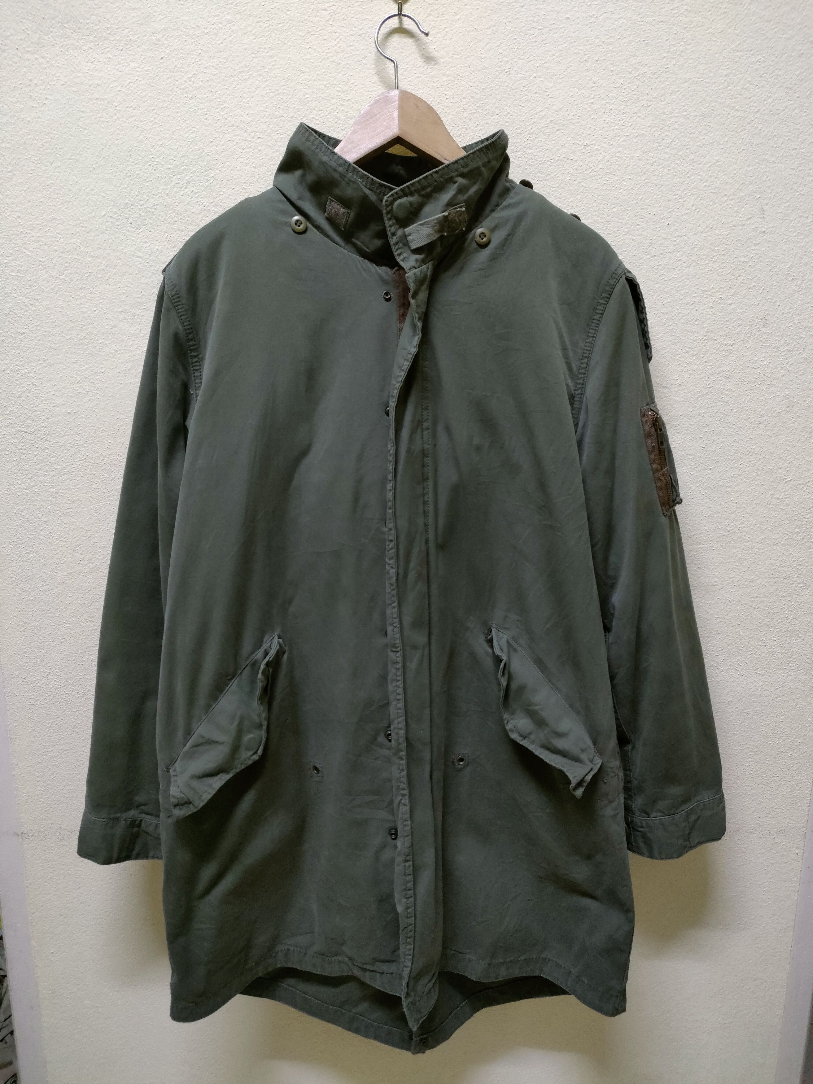 Japanese Brand Ivory Court Parka Fishtail Jacket Size US M / EU 48-50 / 2 - 1 Thumbnail