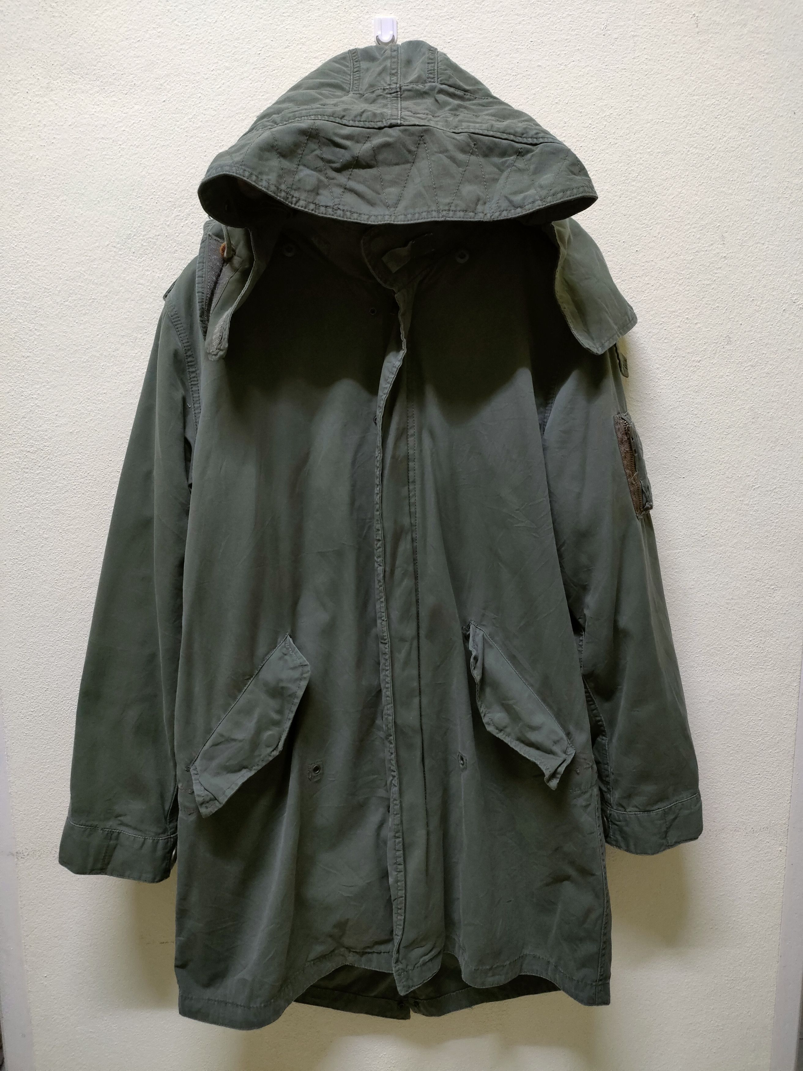 Japanese Brand Ivory Court Parka Fishtail Jacket Size US M / EU 48-50 / 2 - 4 Thumbnail