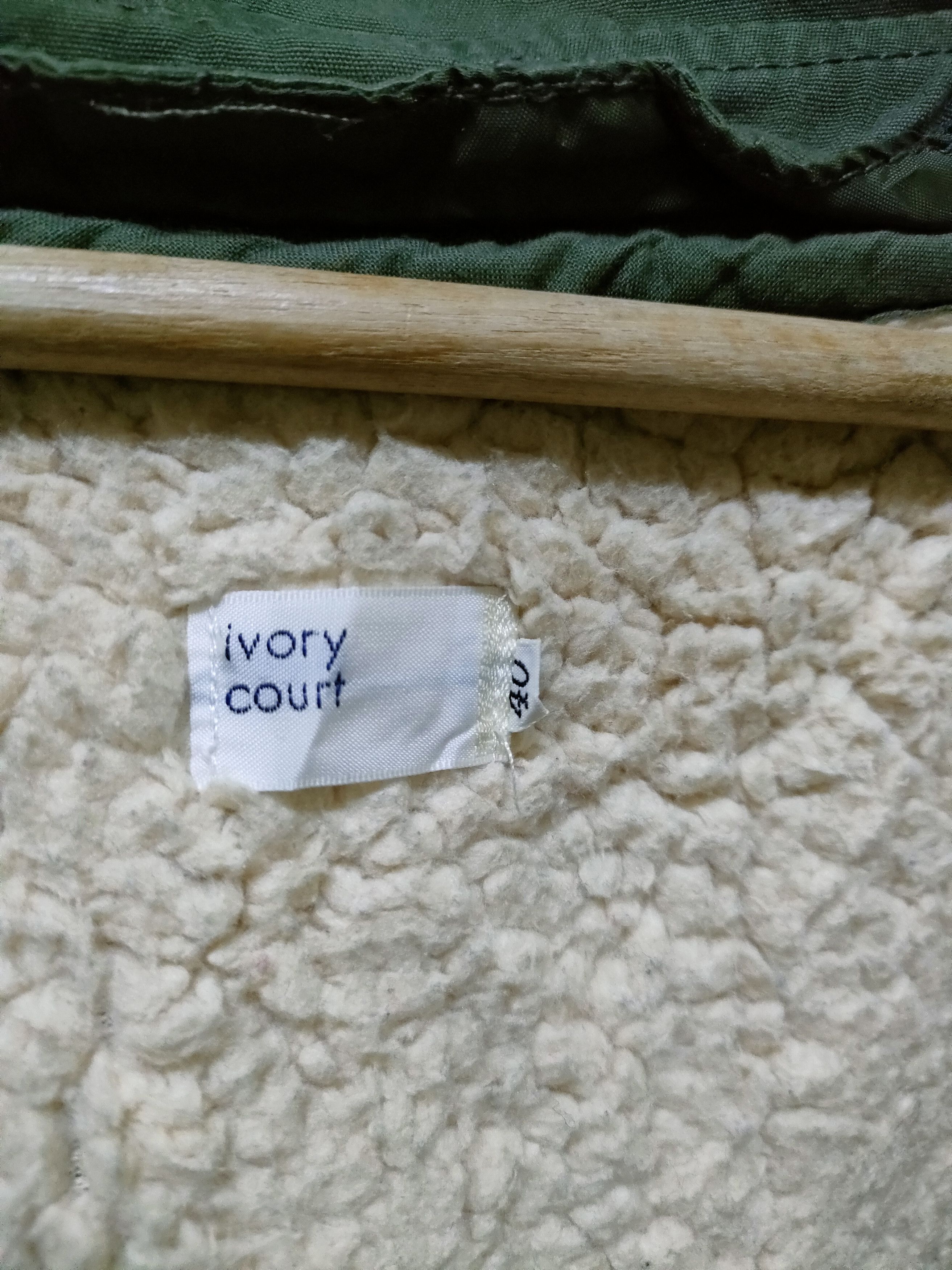 Japanese Brand Ivory Court Parka Fishtail Jacket Size US M / EU 48-50 / 2 - 10 Thumbnail