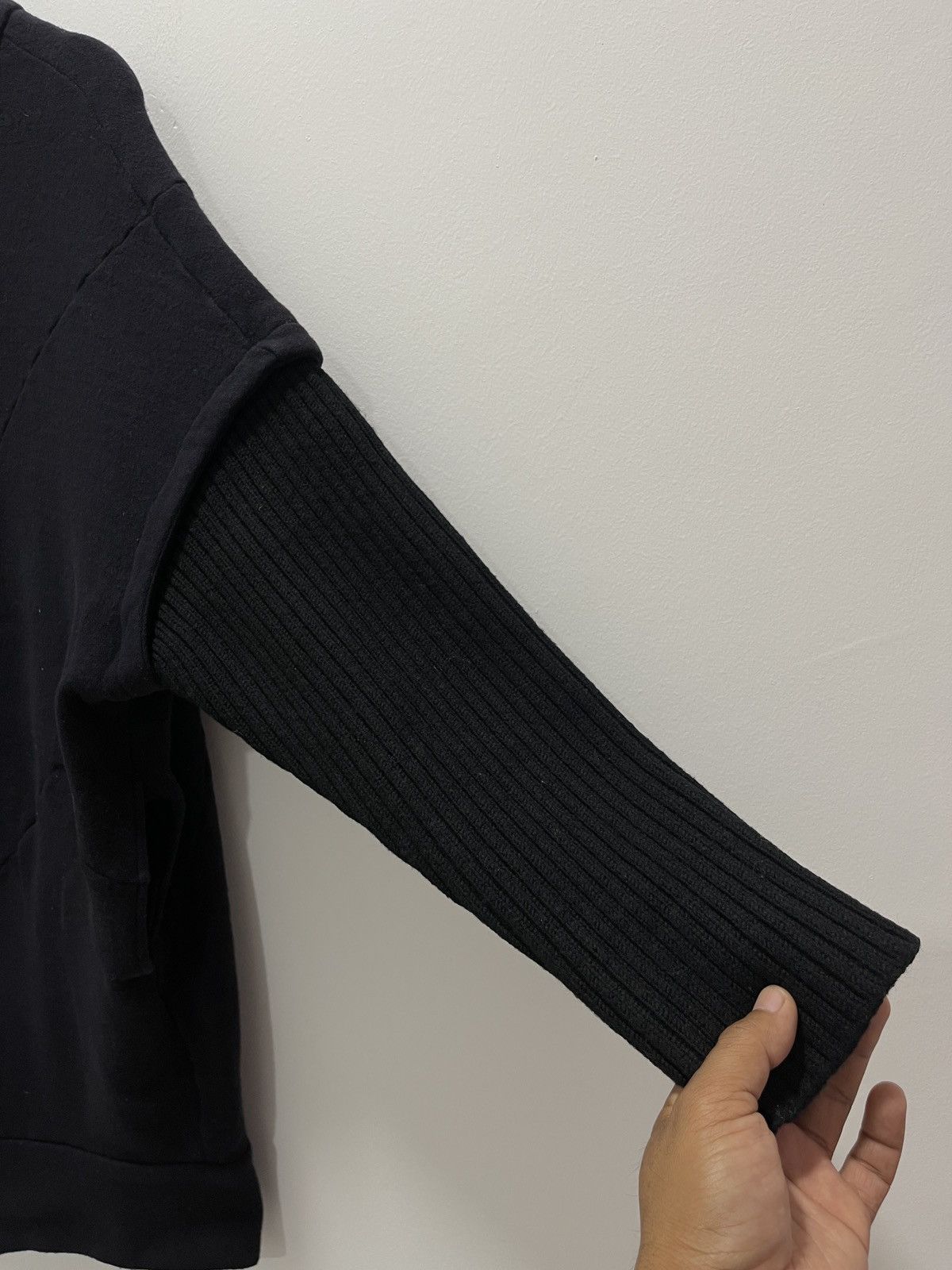 Tsumori Chisato VINTAGE TSUMORI CHISATO BY ISSEY MIYAKE KNIT SLEEVE SWEATER Size US M / EU 48-50 / 2 - 4 Thumbnail