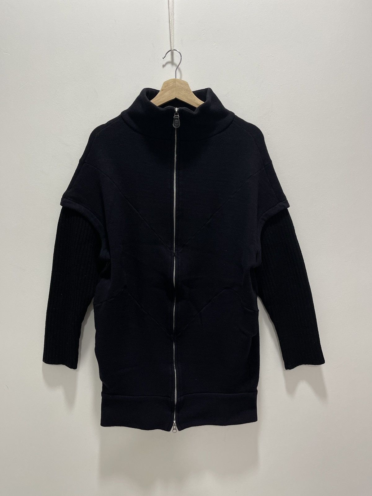 Tsumori Chisato VINTAGE TSUMORI CHISATO BY ISSEY MIYAKE KNIT SLEEVE SWEATER Size US M / EU 48-50 / 2 - 1 Thumbnail