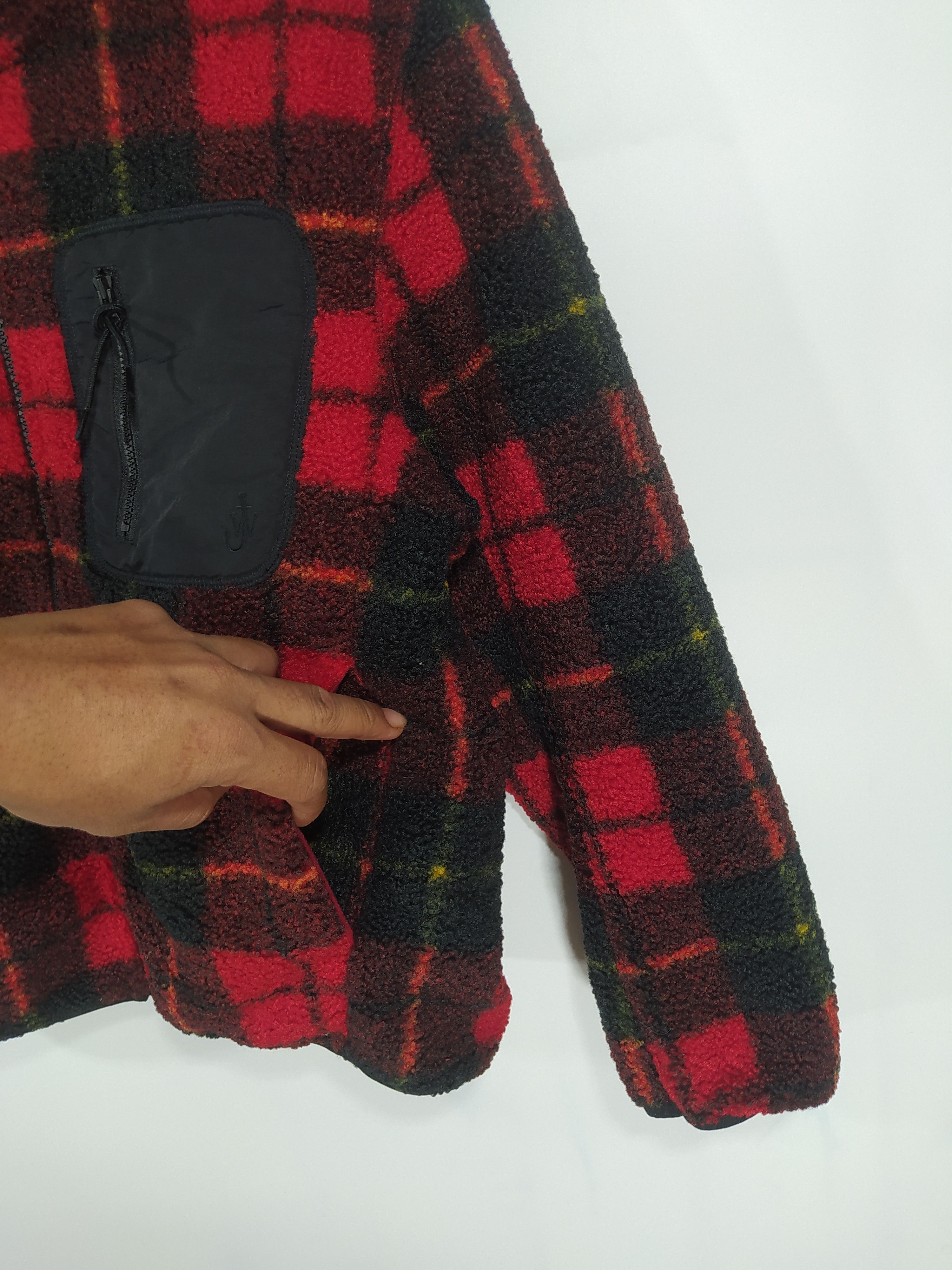 JW Anderson × Japanese Brand × Uniqlo Uniqlo jw Anderson Plaid bulky fleece Size US M / EU 48-50 / 2 - 3 Thumbnail