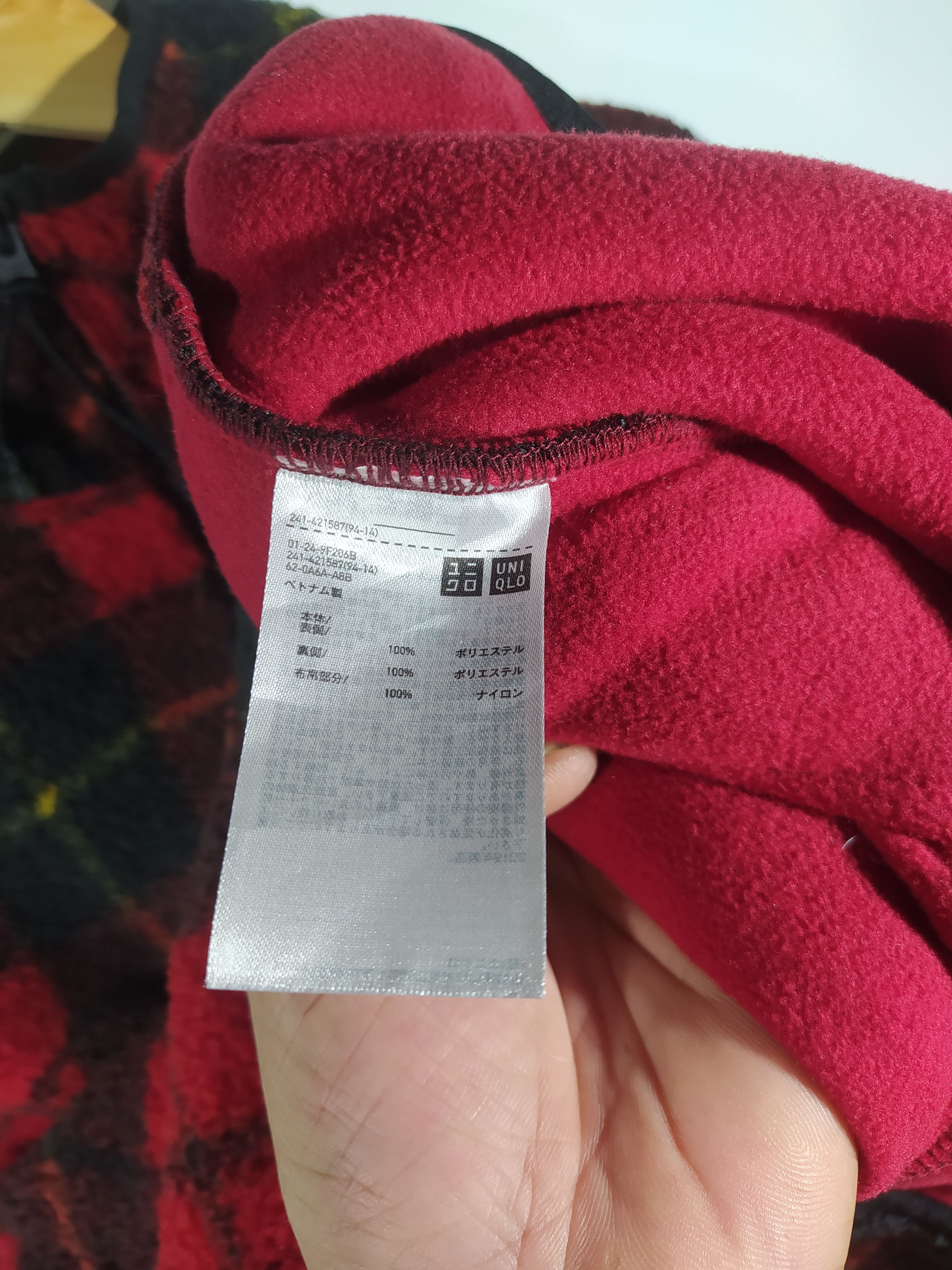JW Anderson × Japanese Brand × Uniqlo Uniqlo jw Anderson Plaid bulky fleece Size US M / EU 48-50 / 2 - 9 Thumbnail