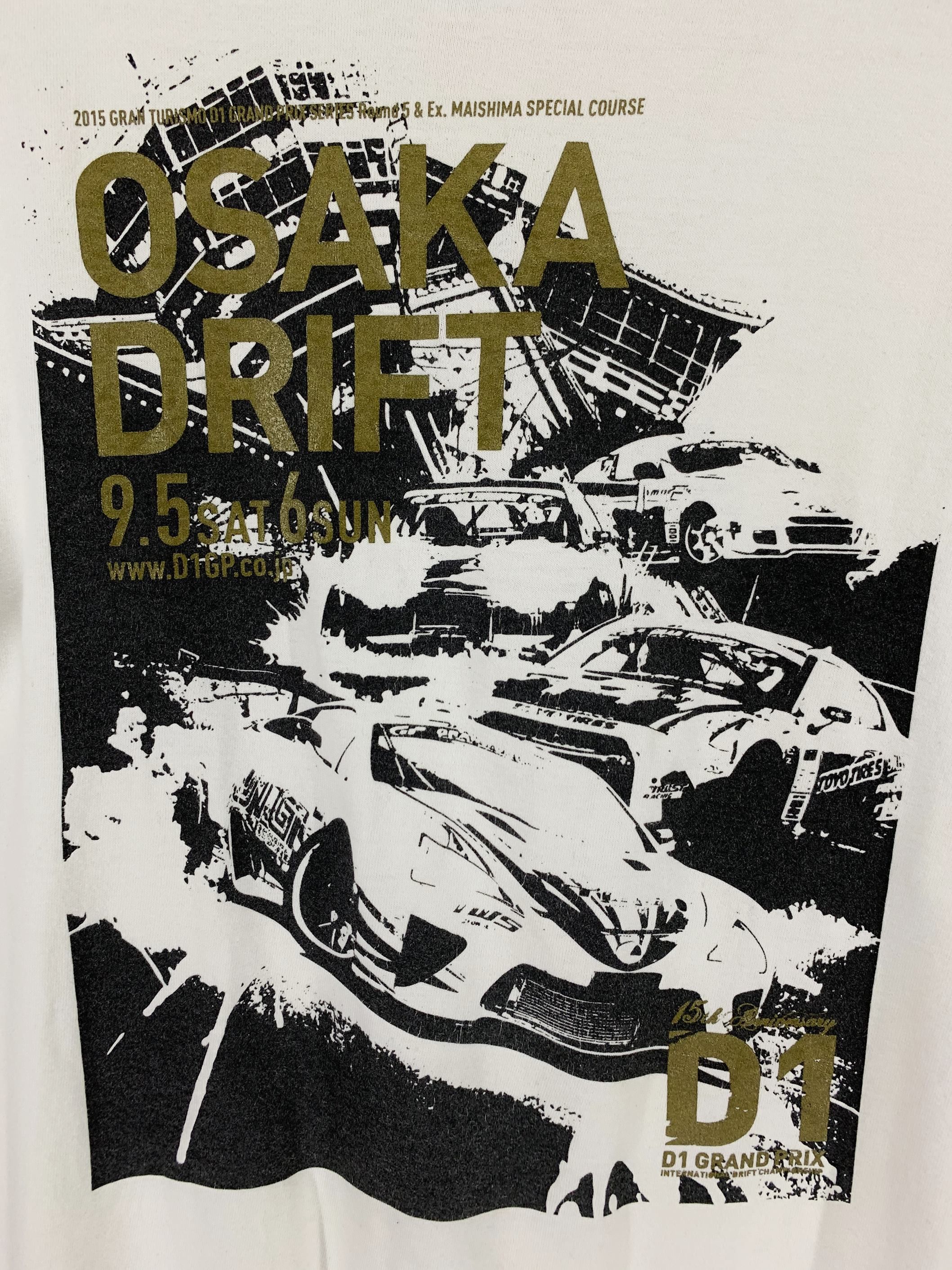 DRIFTER × Japanese Brand D1 Grand prix osaka drift anniversary shirt Size US S / EU 44-46 / 1 - 3 Thumbnail