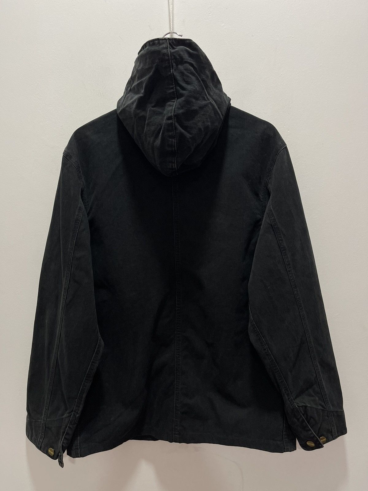 Carhartt VINTAGE CARHARTT CHORE BUTTON UP HOODIE JACKET Size US L / EU 52-54 / 3 - 7 Thumbnail