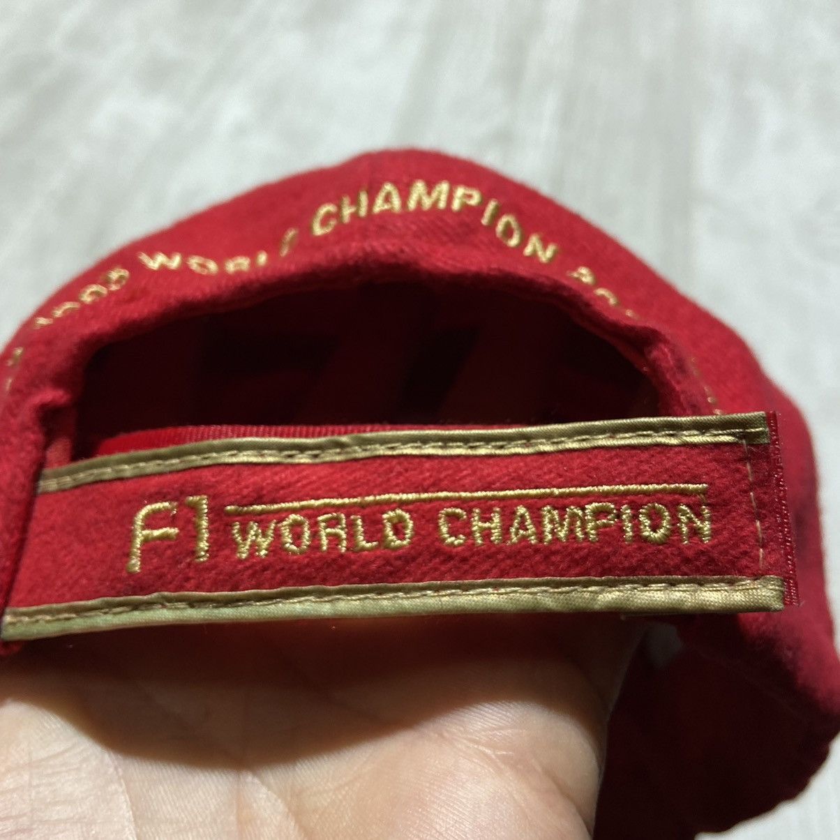 Ferrari × Formula 1 × Vintage Vintage Ferrari Michael Schumacher F1 Word Championship Cap Size ONE SIZE - 14 Thumbnail