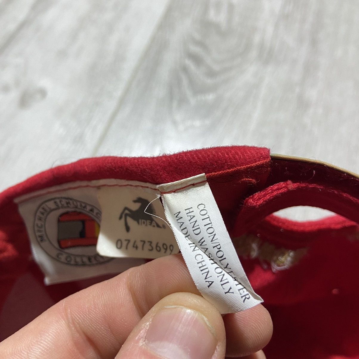 Ferrari × Formula 1 × Vintage Vintage Ferrari Michael Schumacher F1 Word Championship Cap Size ONE SIZE - 19 Thumbnail
