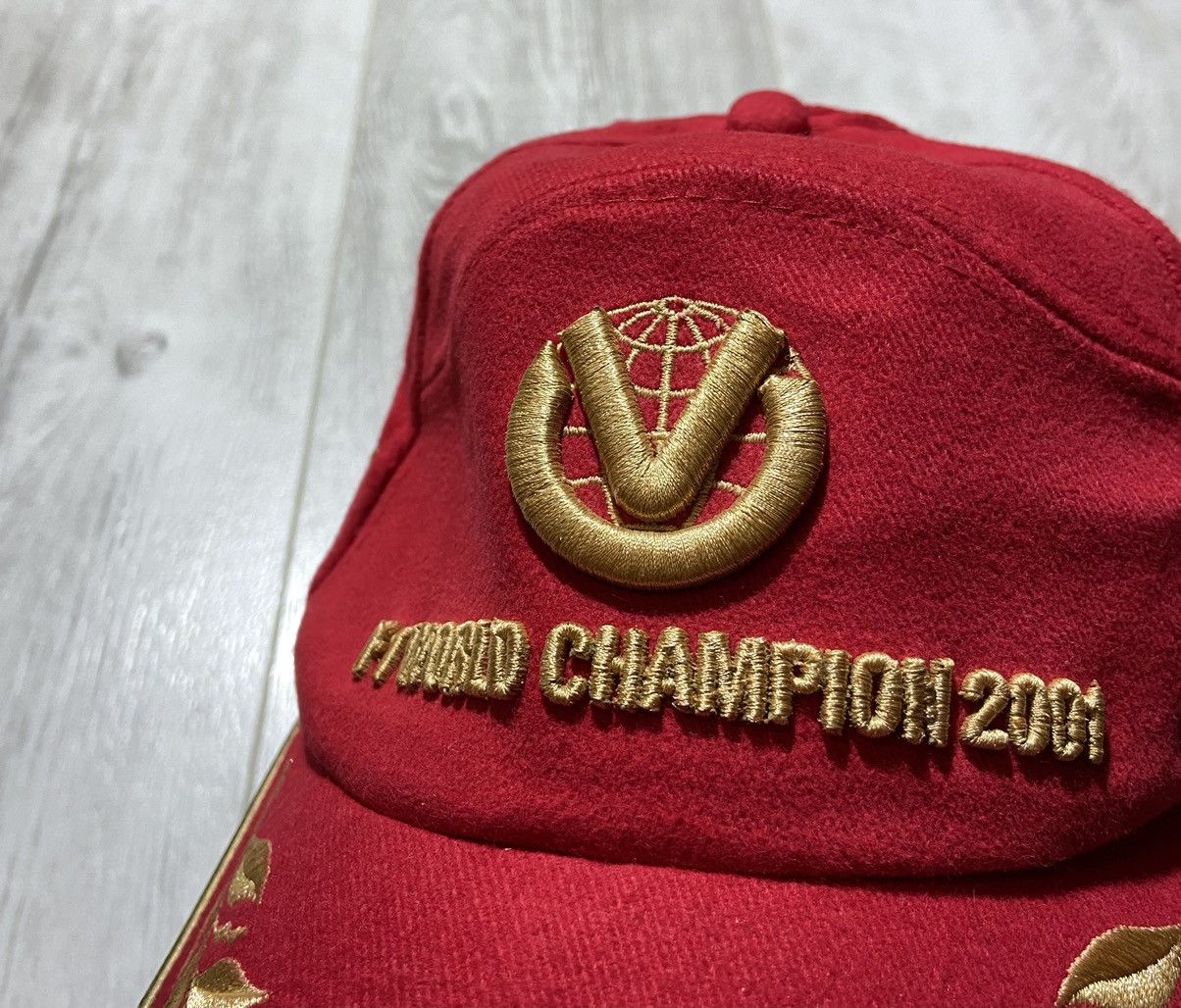 Ferrari × Formula 1 × Vintage Vintage Ferrari Michael Schumacher F1 Word Championship Cap Size ONE SIZE - 3 Thumbnail