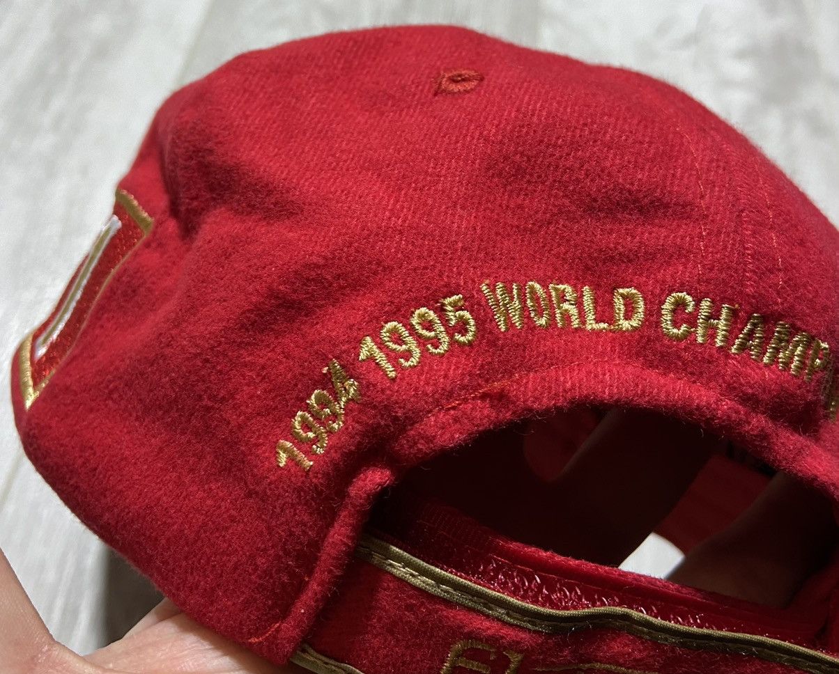 Ferrari × Formula 1 × Vintage Vintage Ferrari Michael Schumacher F1 Word Championship Cap Size ONE SIZE - 12 Thumbnail