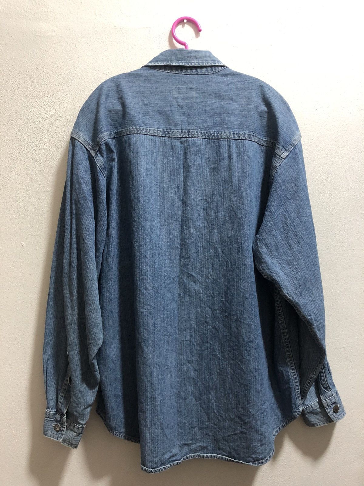 Levi's Vintage Clothing Rare Vintage LEVI’S SILVERTAB Distressed Denim Shirt Size US M / EU 48-50 / 2 - 9 Thumbnail
