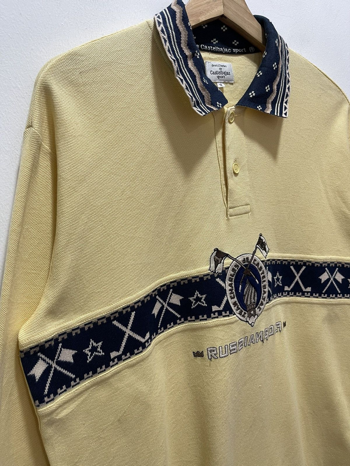 Jean Charles De Castelbajac VINTAGE JEAN CHARLES CASTELBAJAC SPORT LOGO EMROIDERY Size US S / EU 44-46 / 1 - 5 Thumbnail